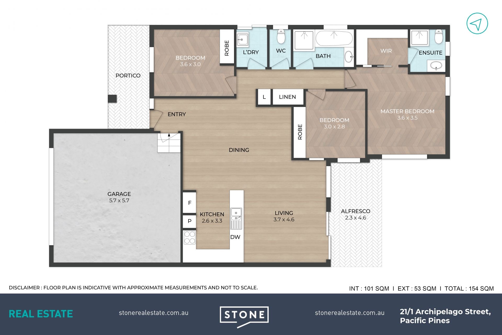 Modern, Low-Maintenance Living in a Secure Estate..