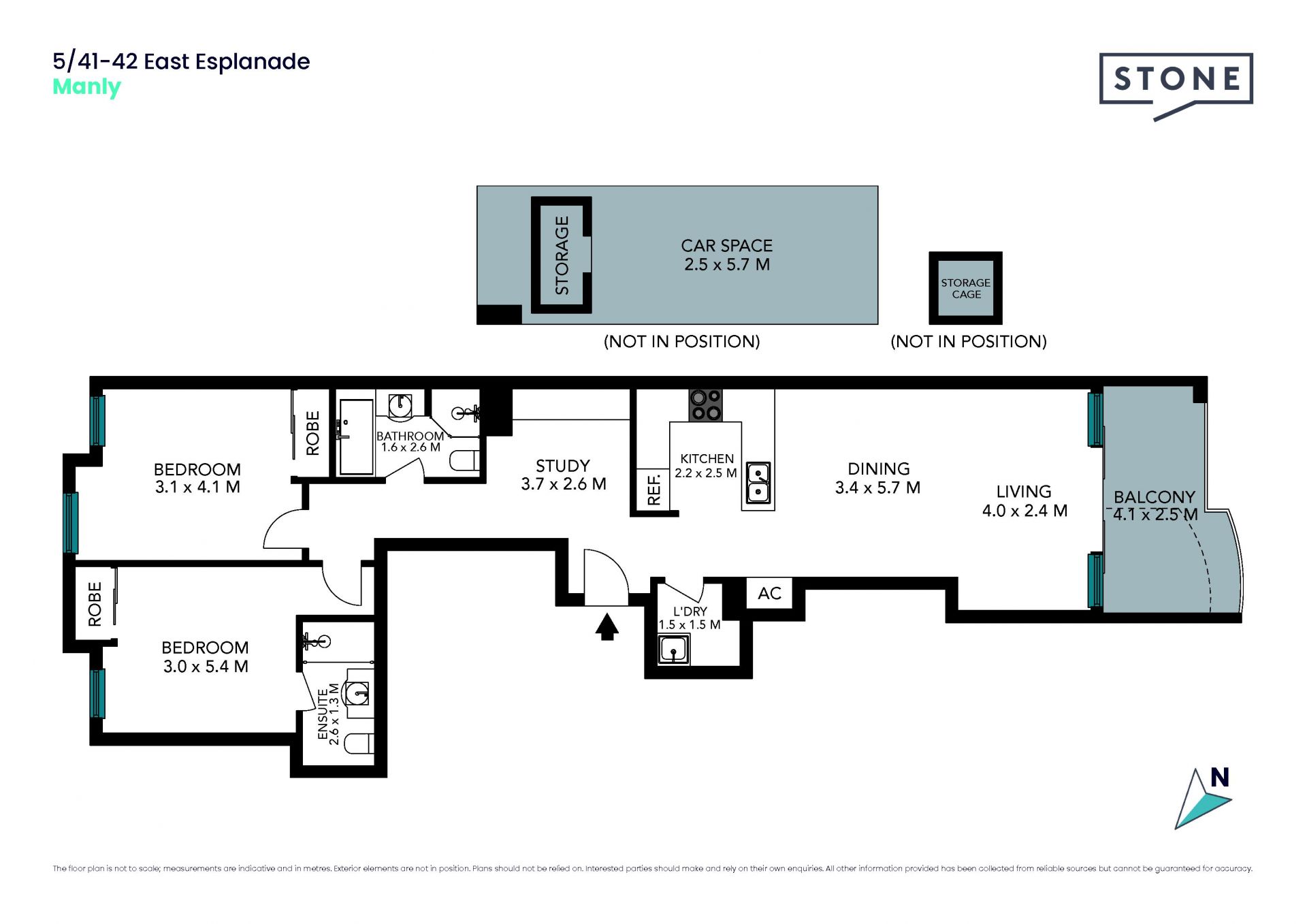 Exclusive executive hideaway opposite Manly Wharf