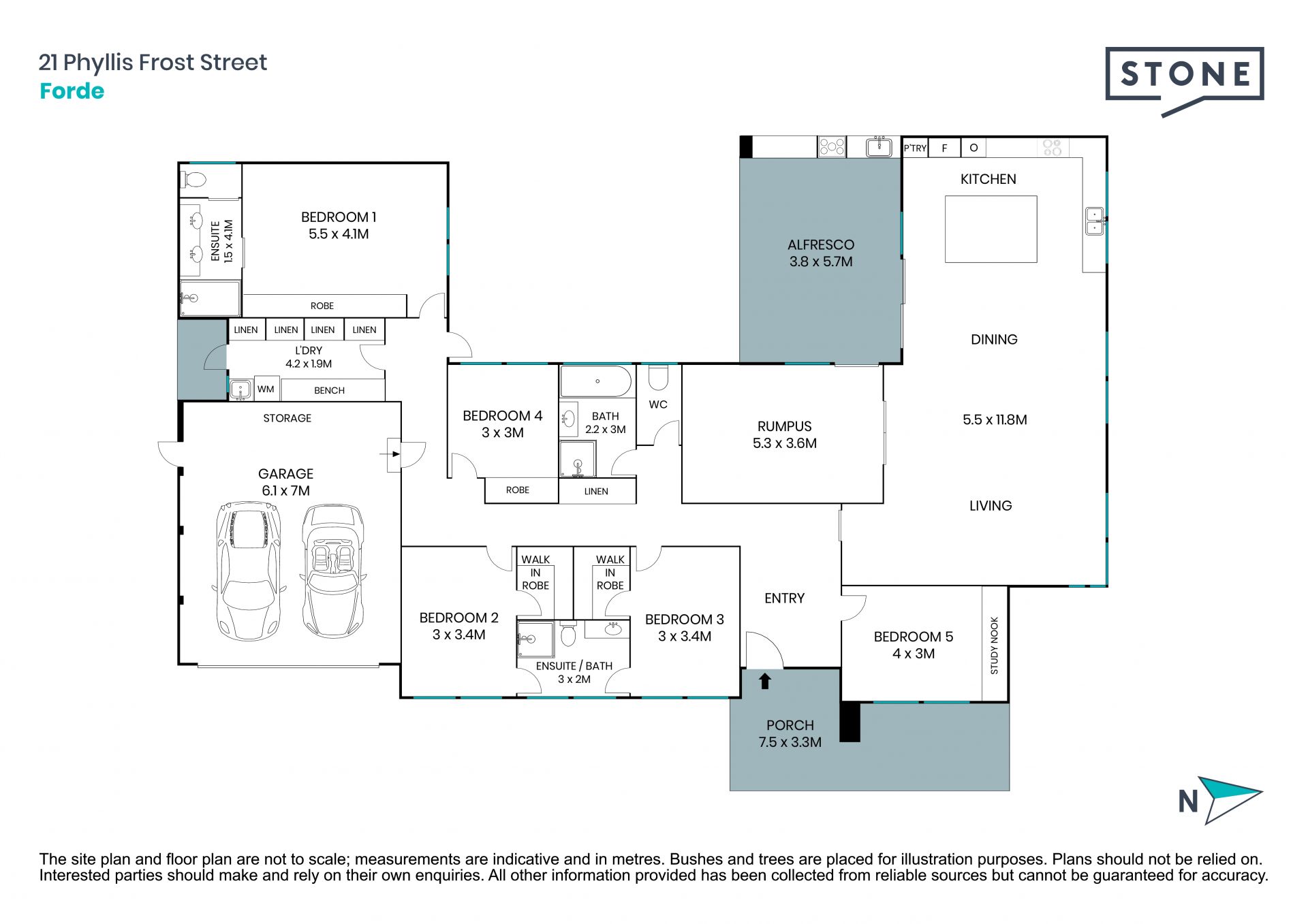 Luxury Forde residence in an exclusive location.