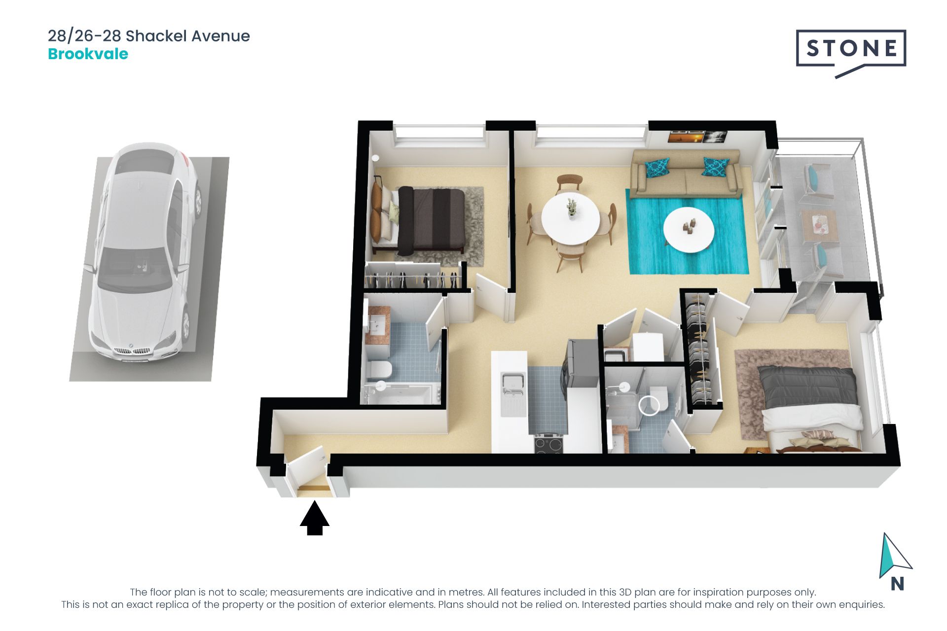 Executive lifestyle apartment