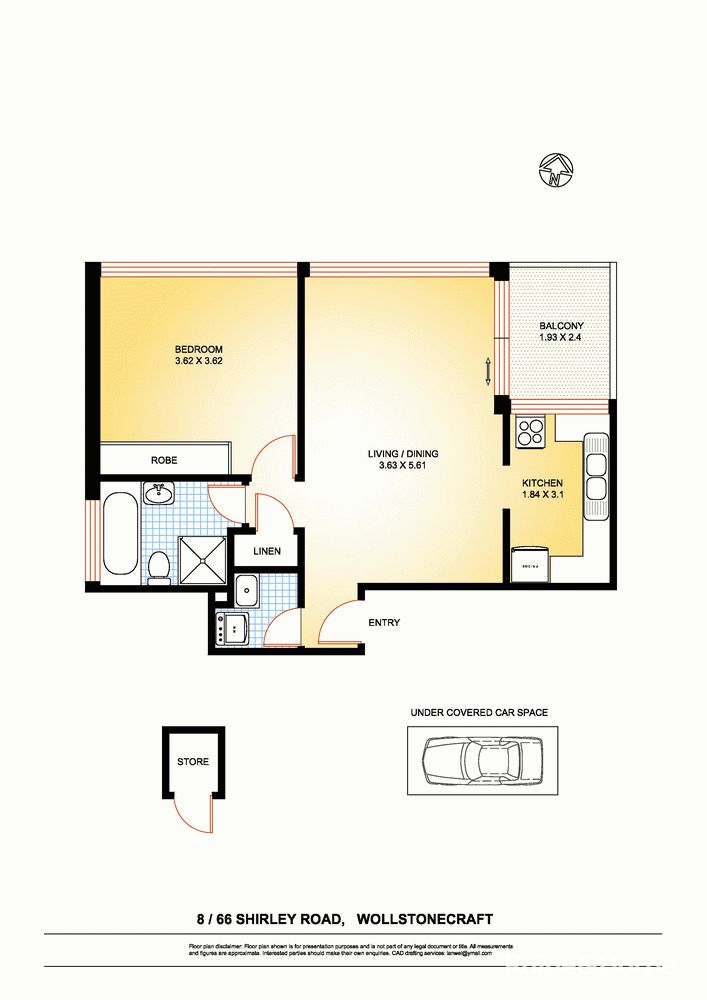 SPACIOUS ONE BEDROOM APARTMENT
