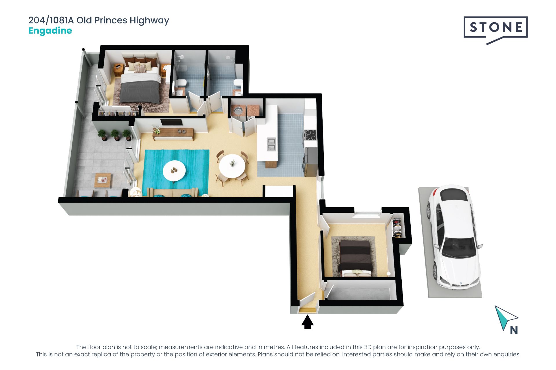 Modern apartment, lifestyle location