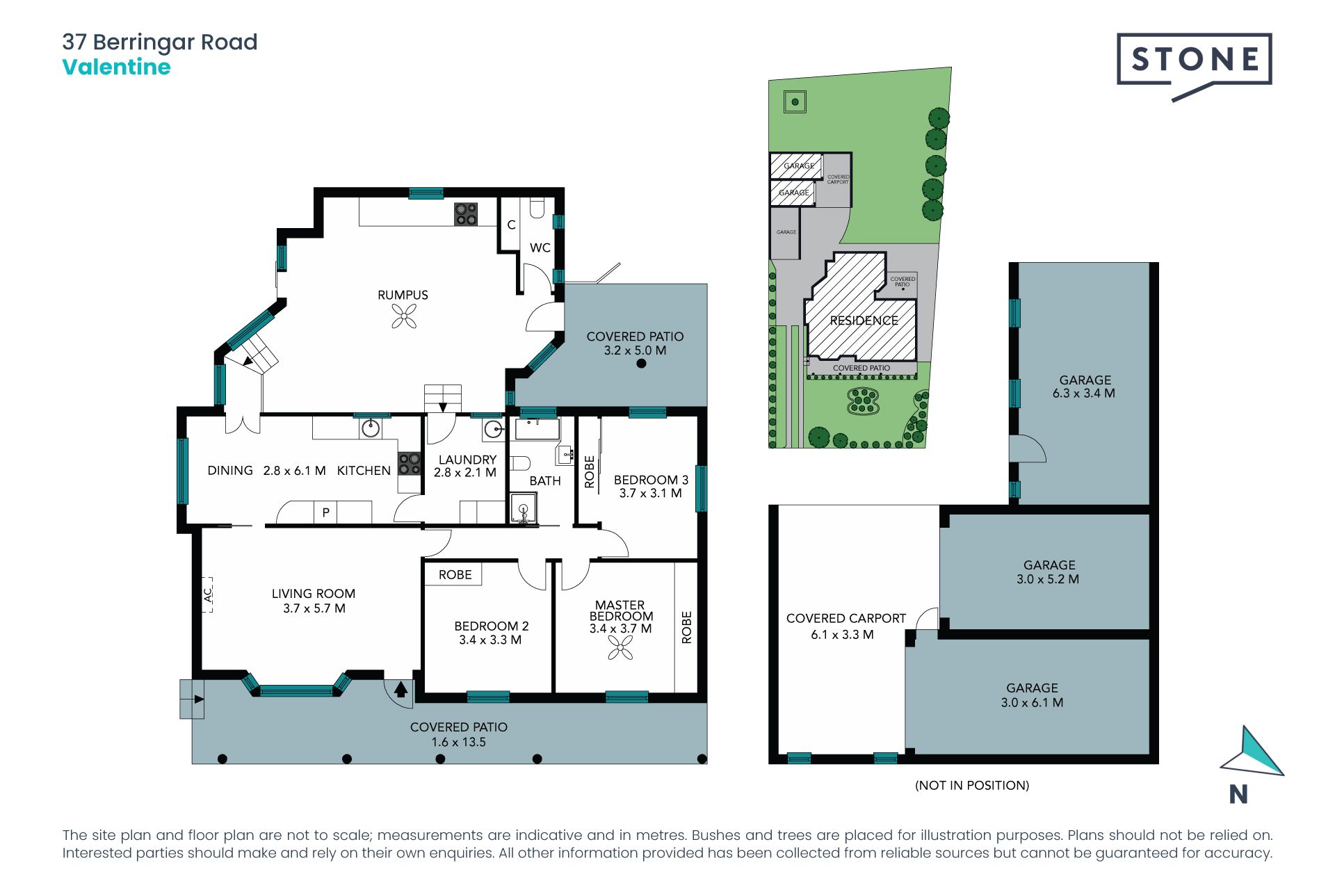 Room to develop or expand, prime location