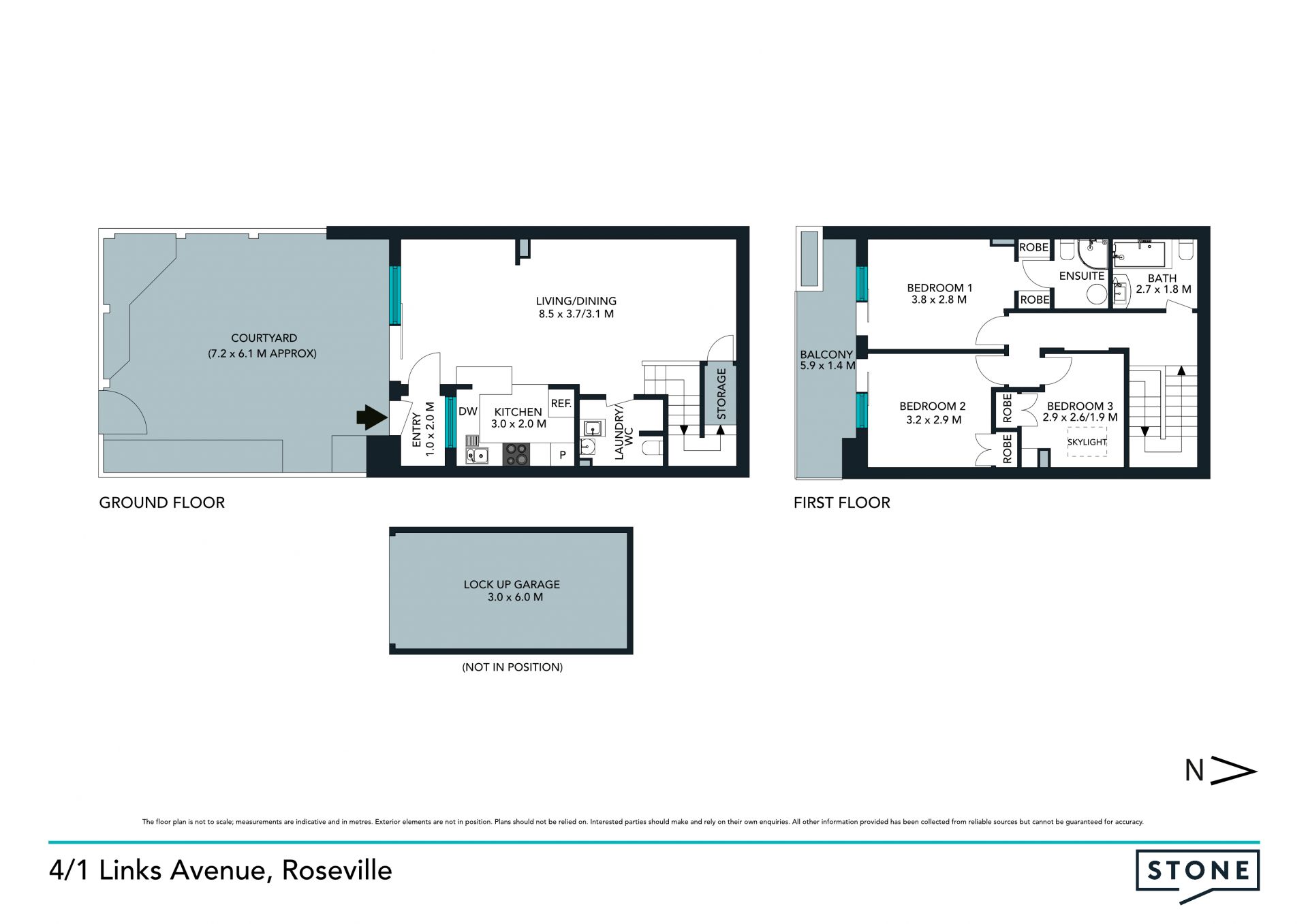 Rare three-bedroom townhome in east-side Roseville