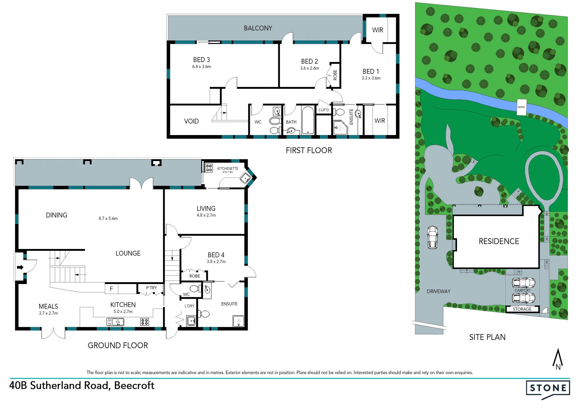 Split-level sanctuary minutes from village