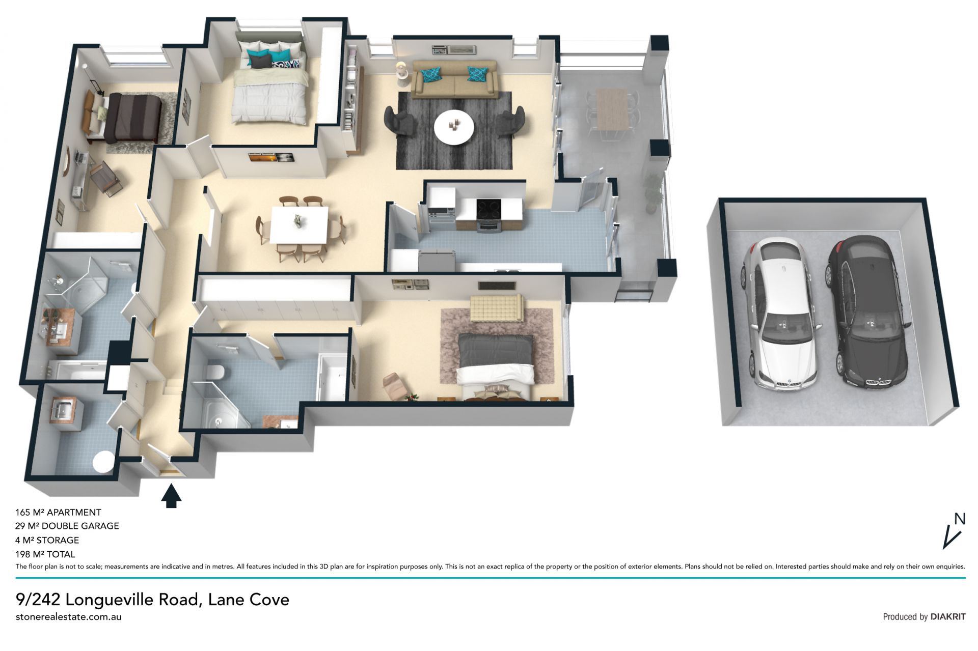 Immaculate and spacious lifestyle apartment