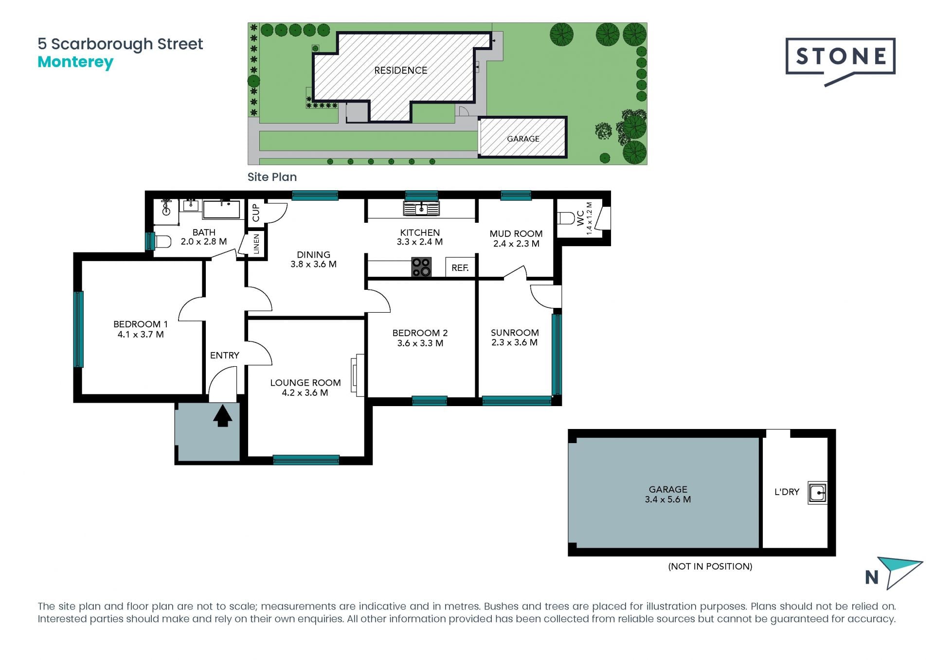 Rare Beachside Opportunity with North facing yard