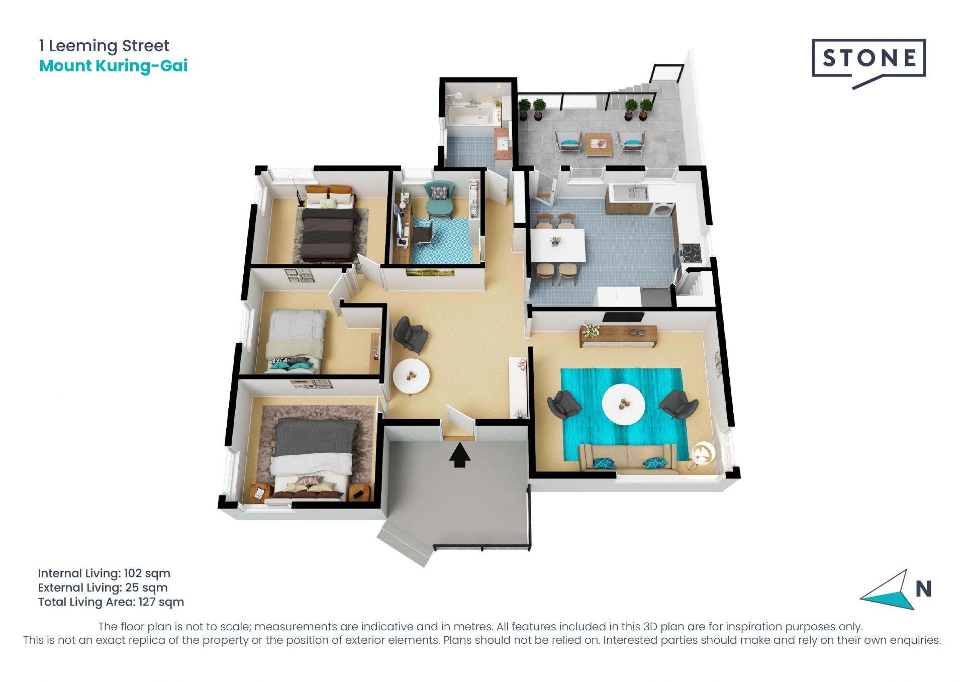 Original 3-4 bedroom home