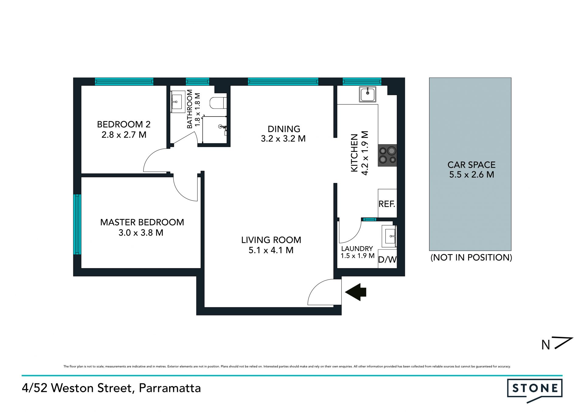 Sensational Two Bedroom Apartment