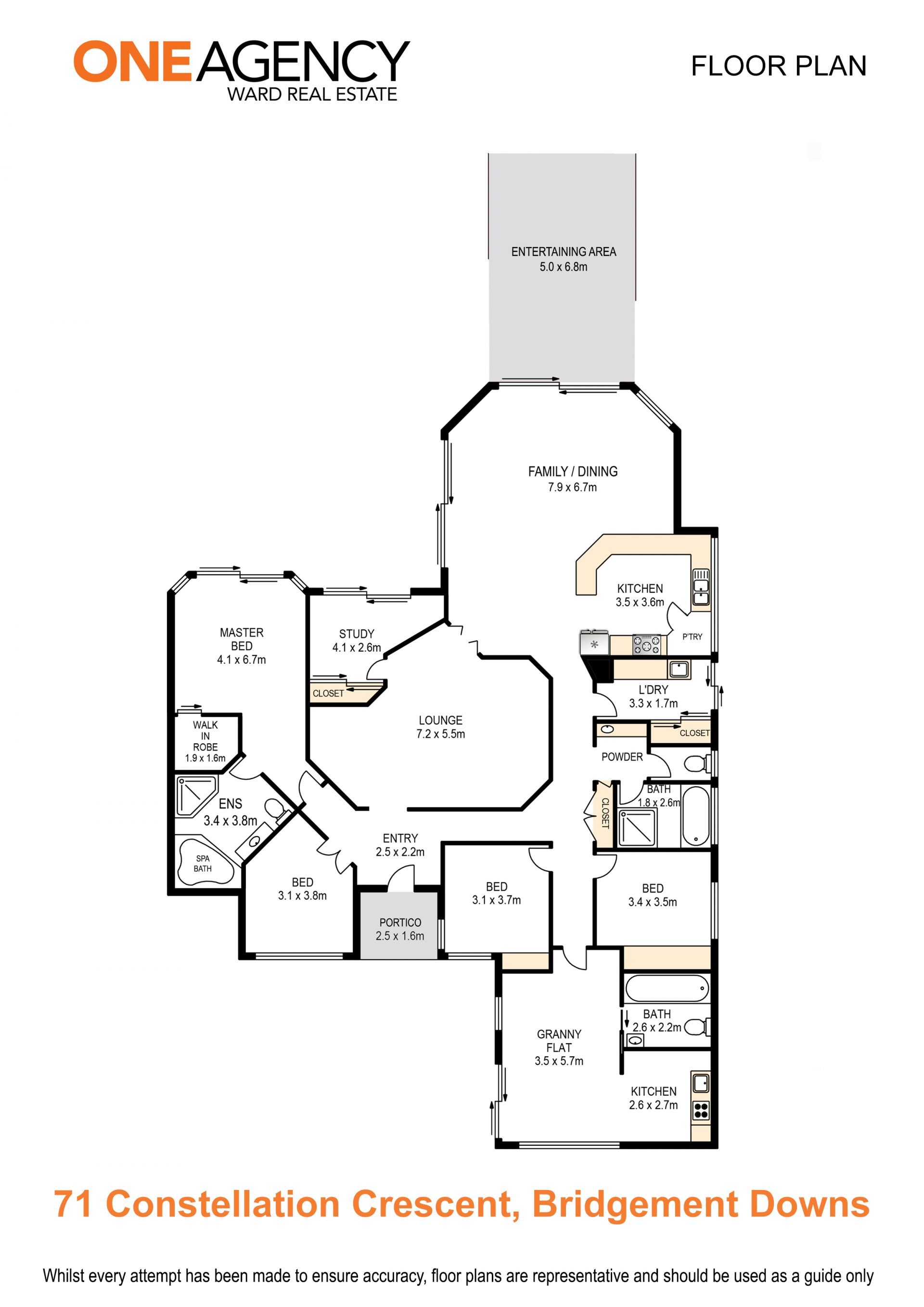 Family Entertainer plus big 1379 SQM block & Pool