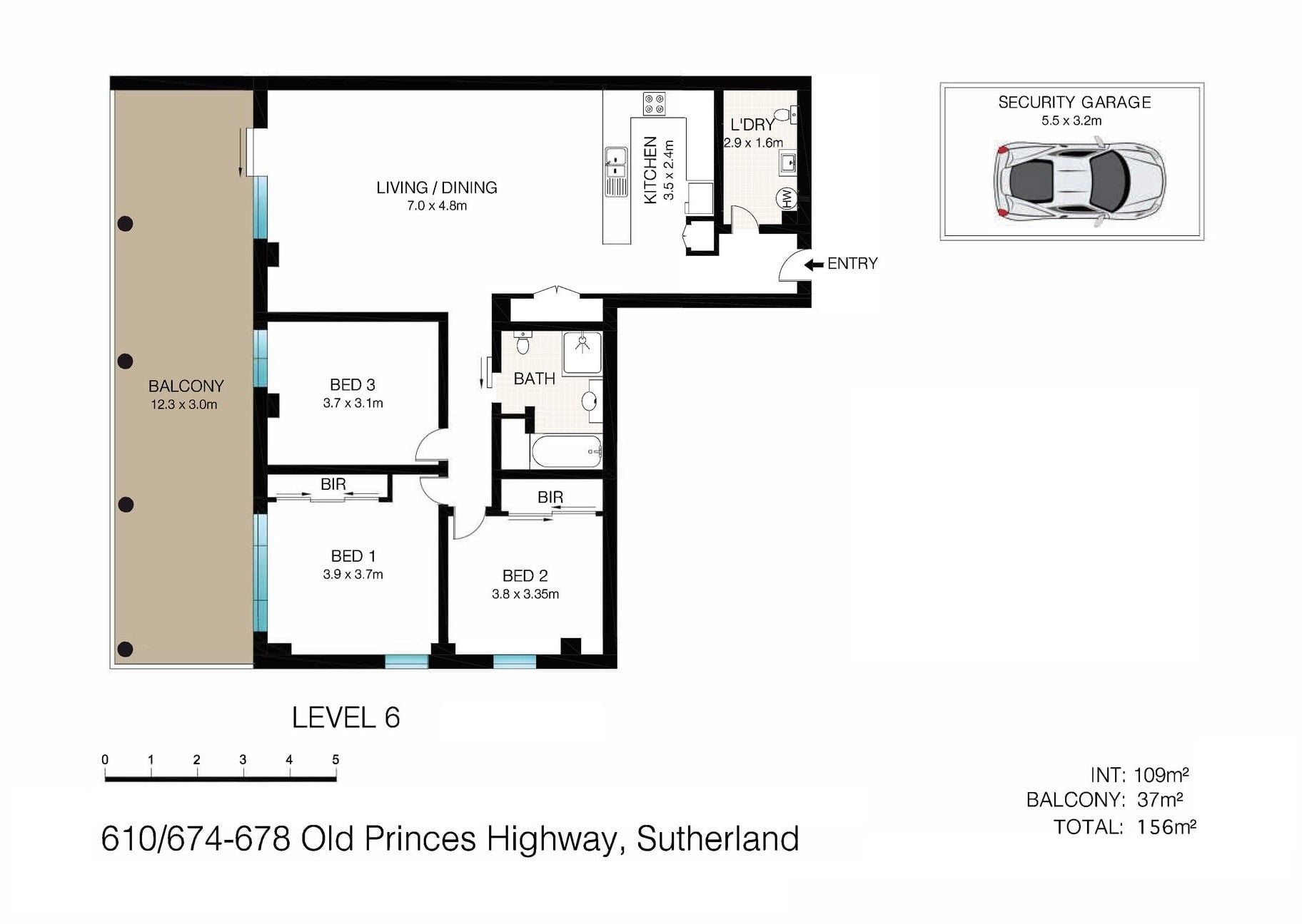 Large Top Floor Apartment