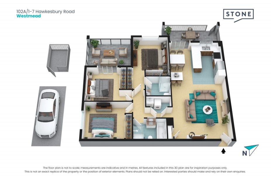 Ground Floor Three Bedroom Apartment