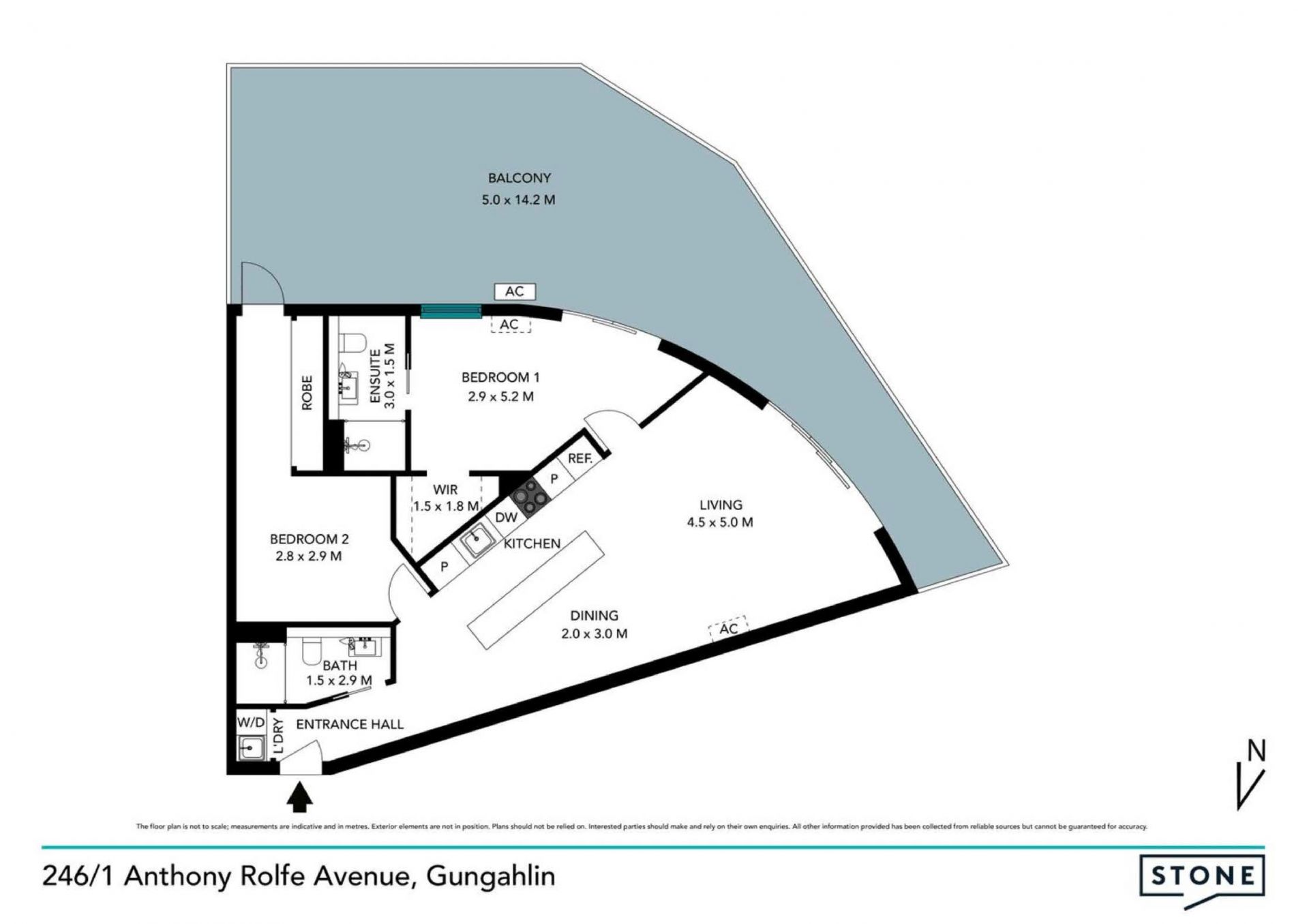 Rare offering to the market with a 73sqm balcony