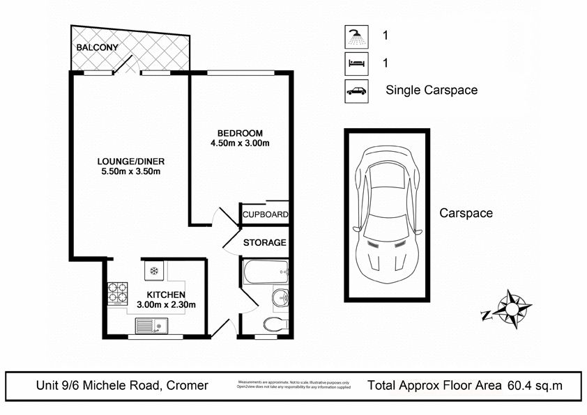 Quiet, Private & Sunny Apartment
