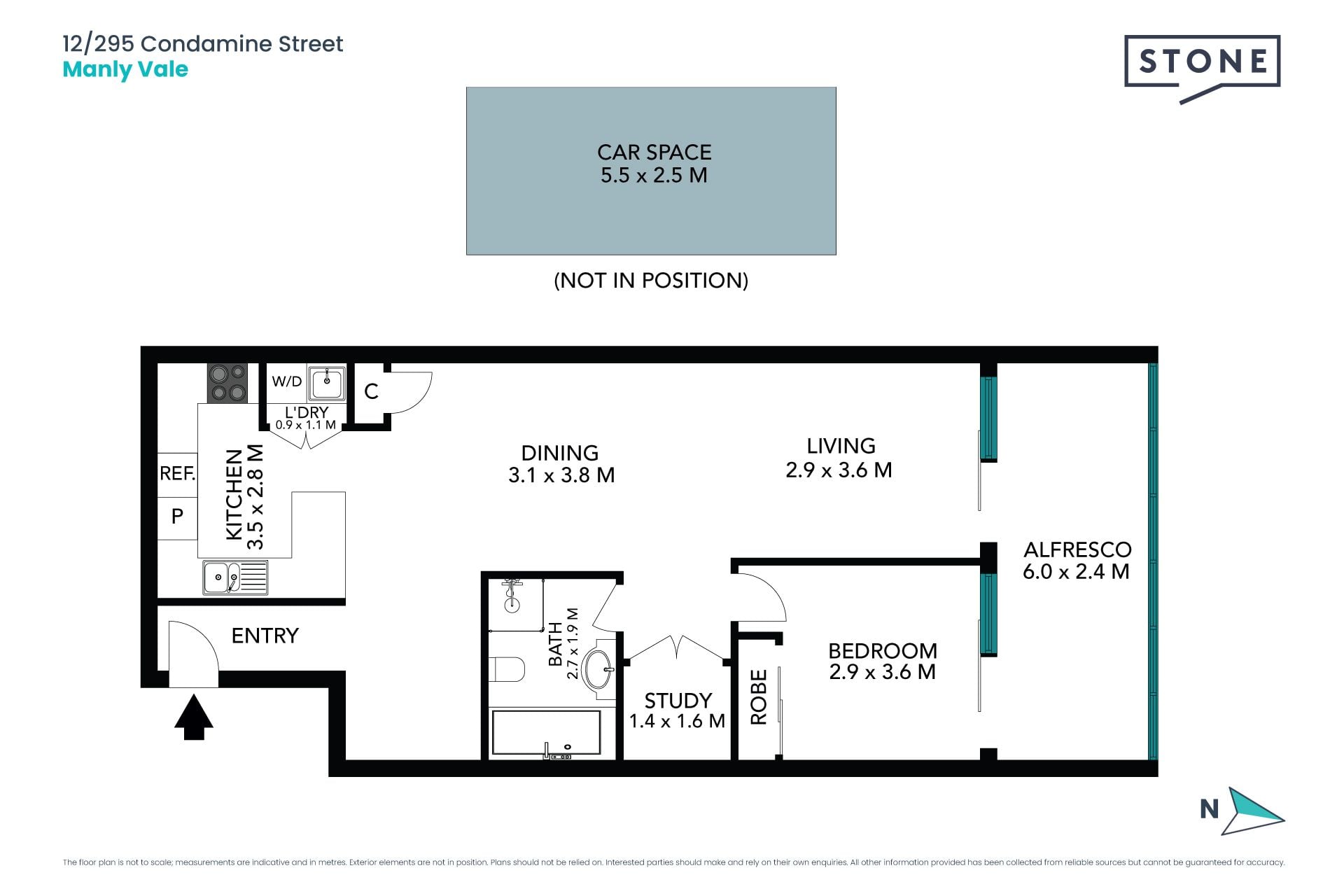 Giant apartment with terrace in quiet rear setting