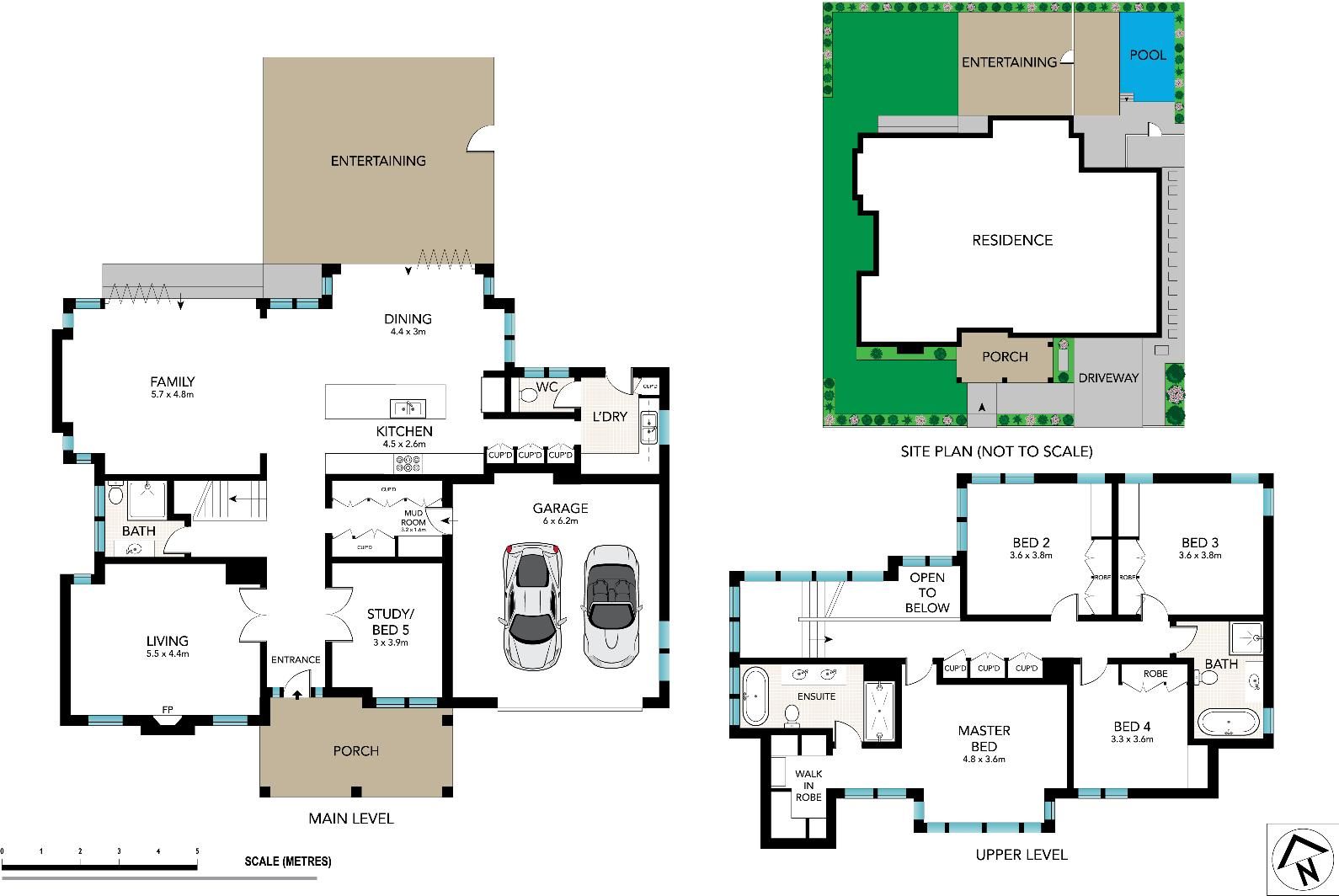 Brand new designer haven footsteps from the beach