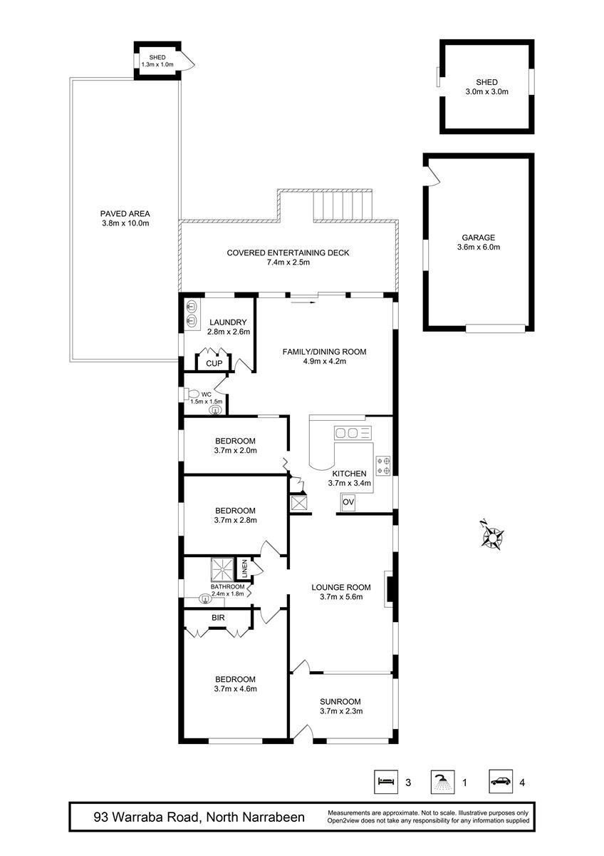 INVITING FAMILY HOME ON LARGE LEVEL BLOCK