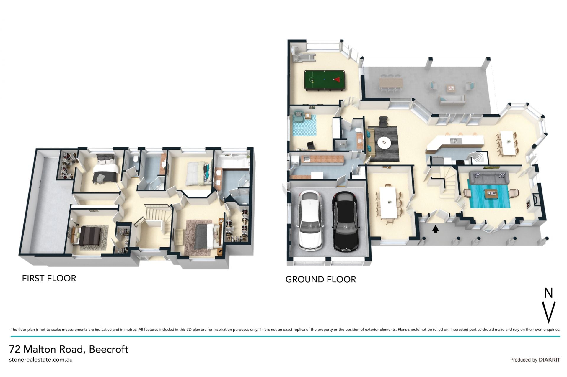 Exquisite Binet home custom-built for entertaining families