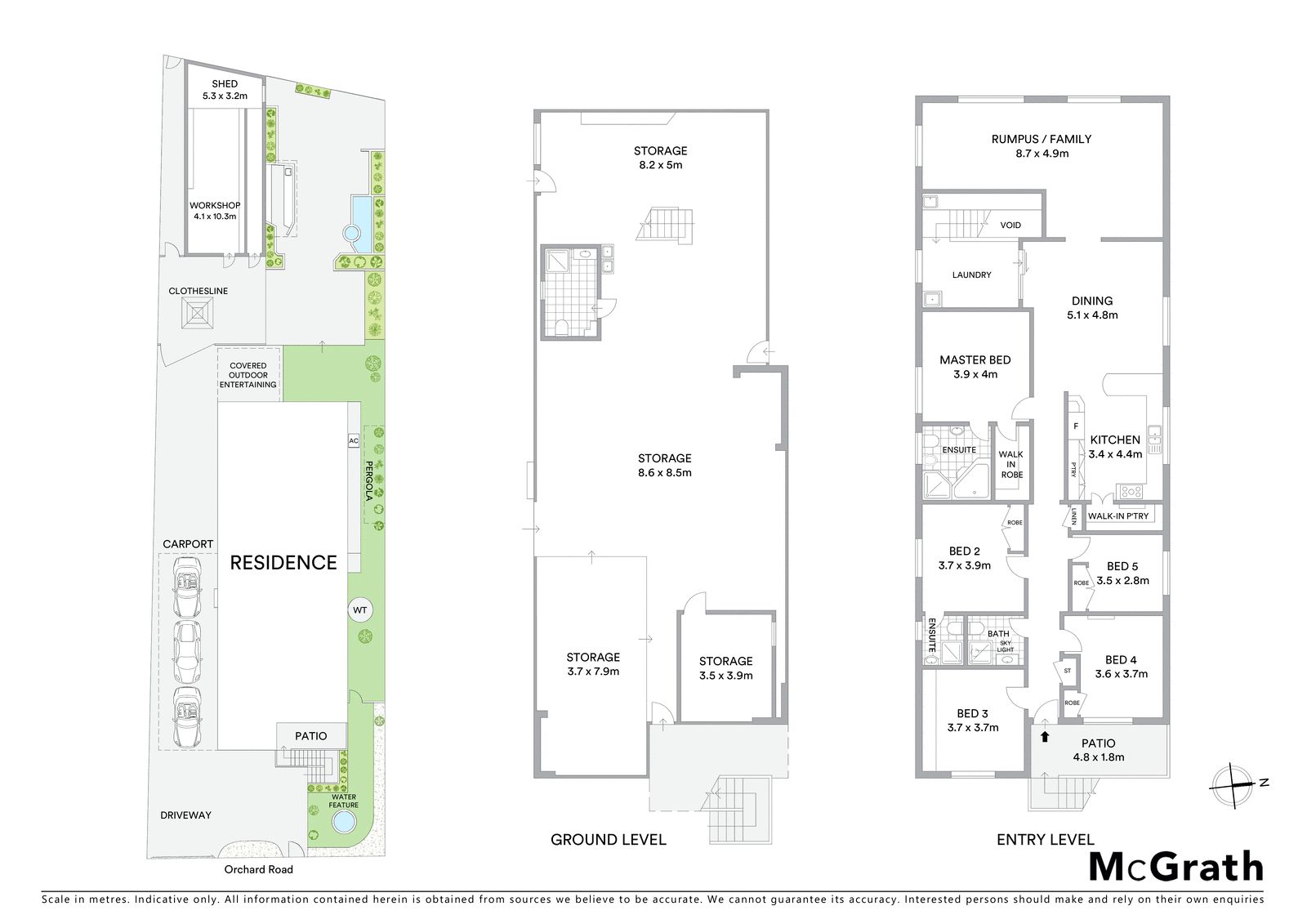Spacious family haven in unique, leafy location