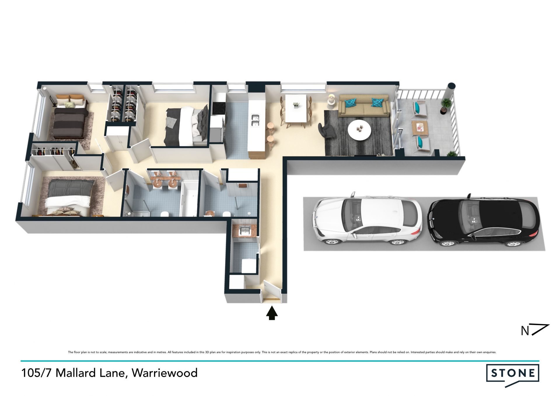 Stylish premium apartment with wetland views