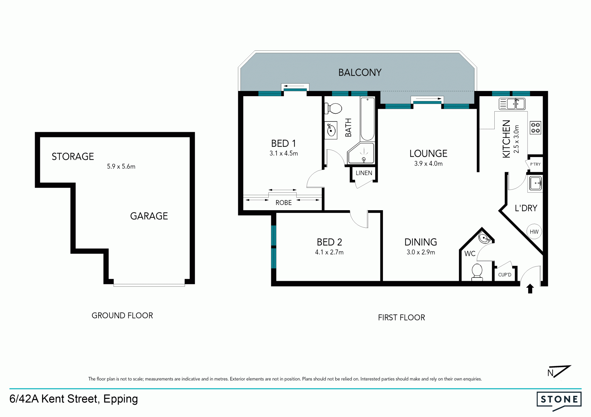 Spacious and a stroll from Epping station