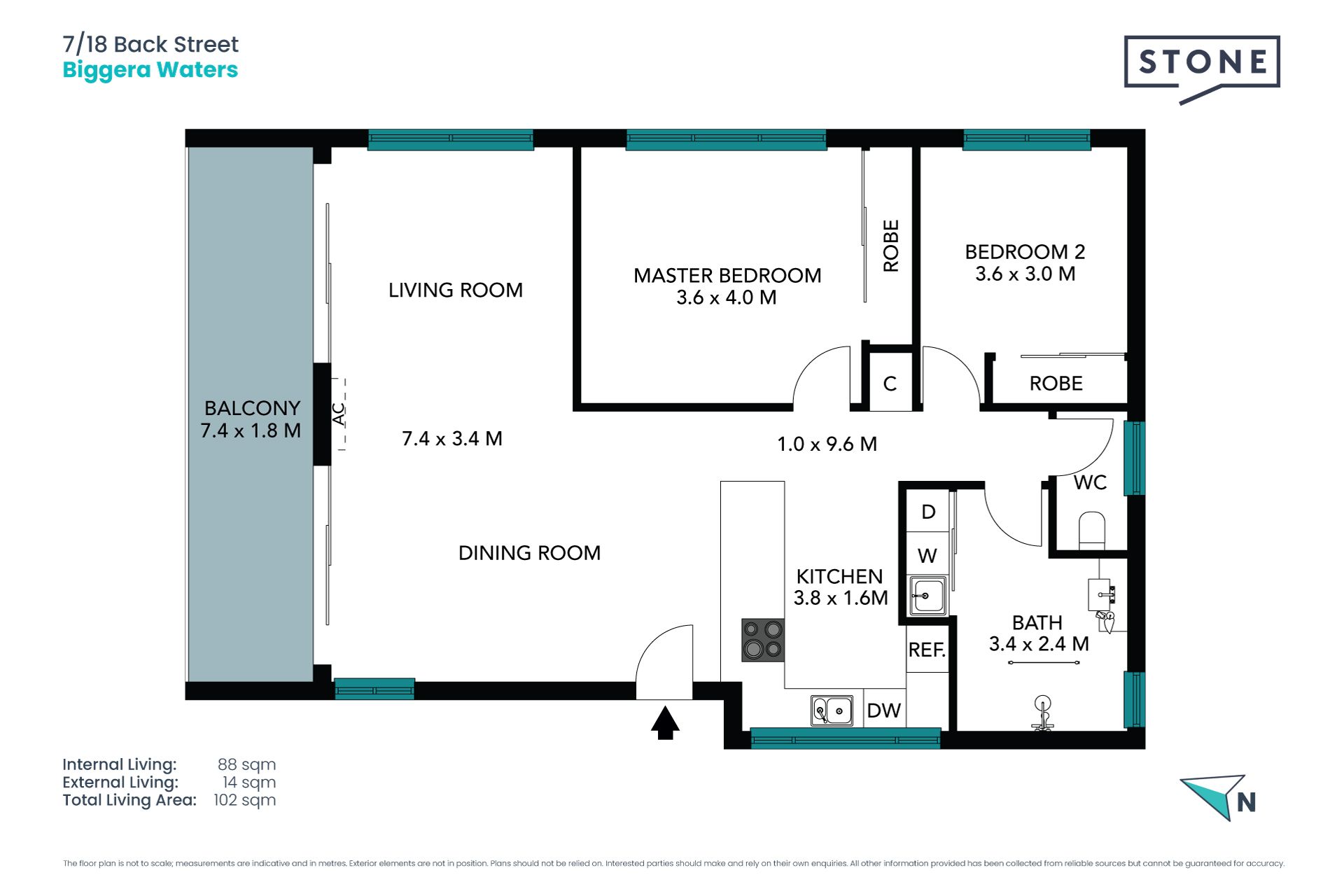 Renovated 2-bedroom unit in prime location!