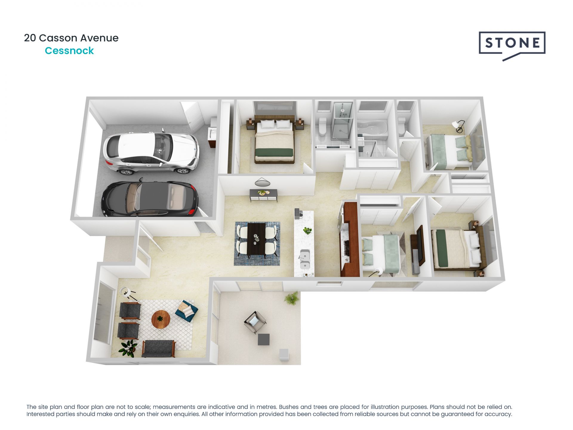 Four bedroom home!