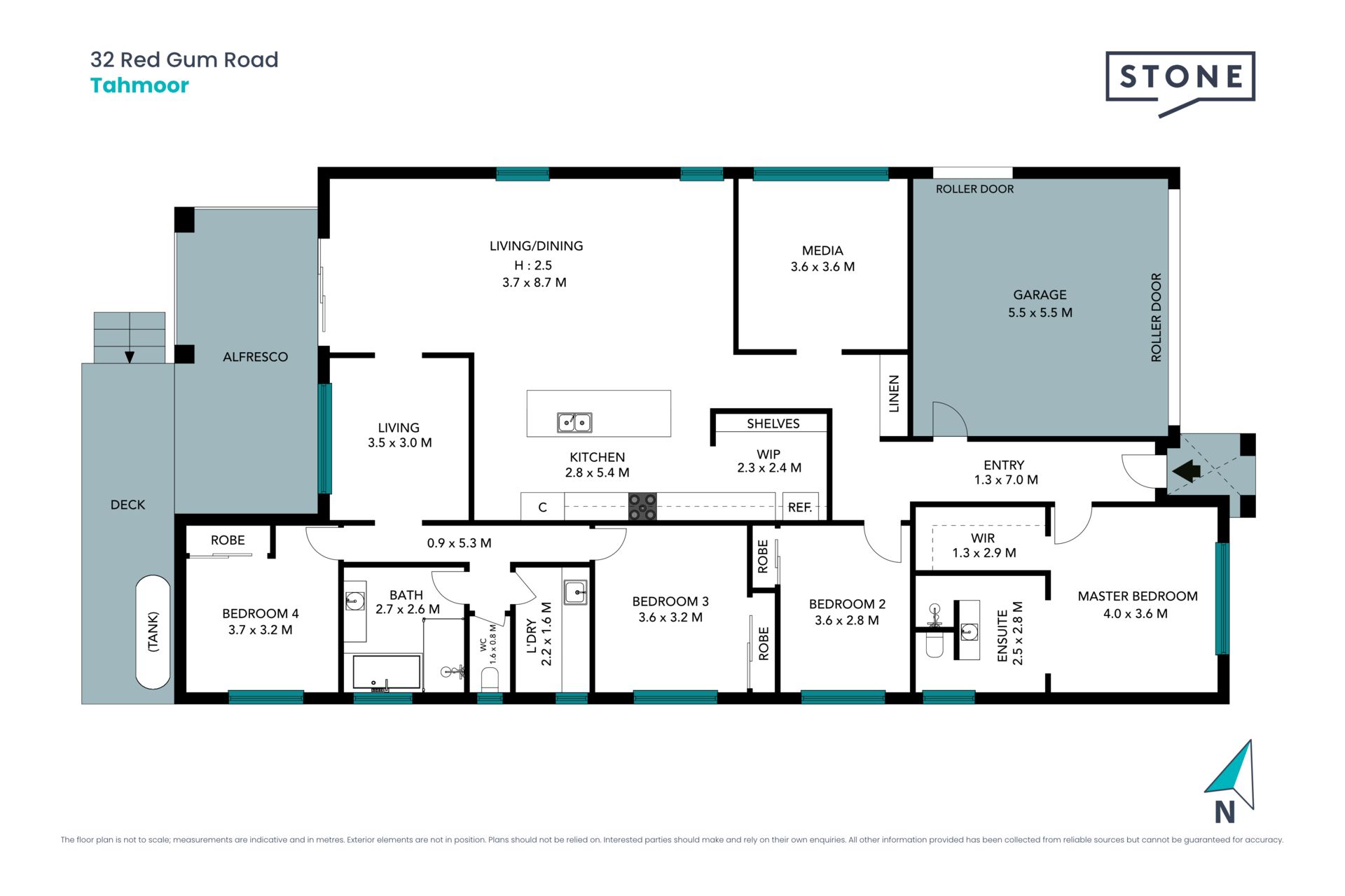 Spacious living