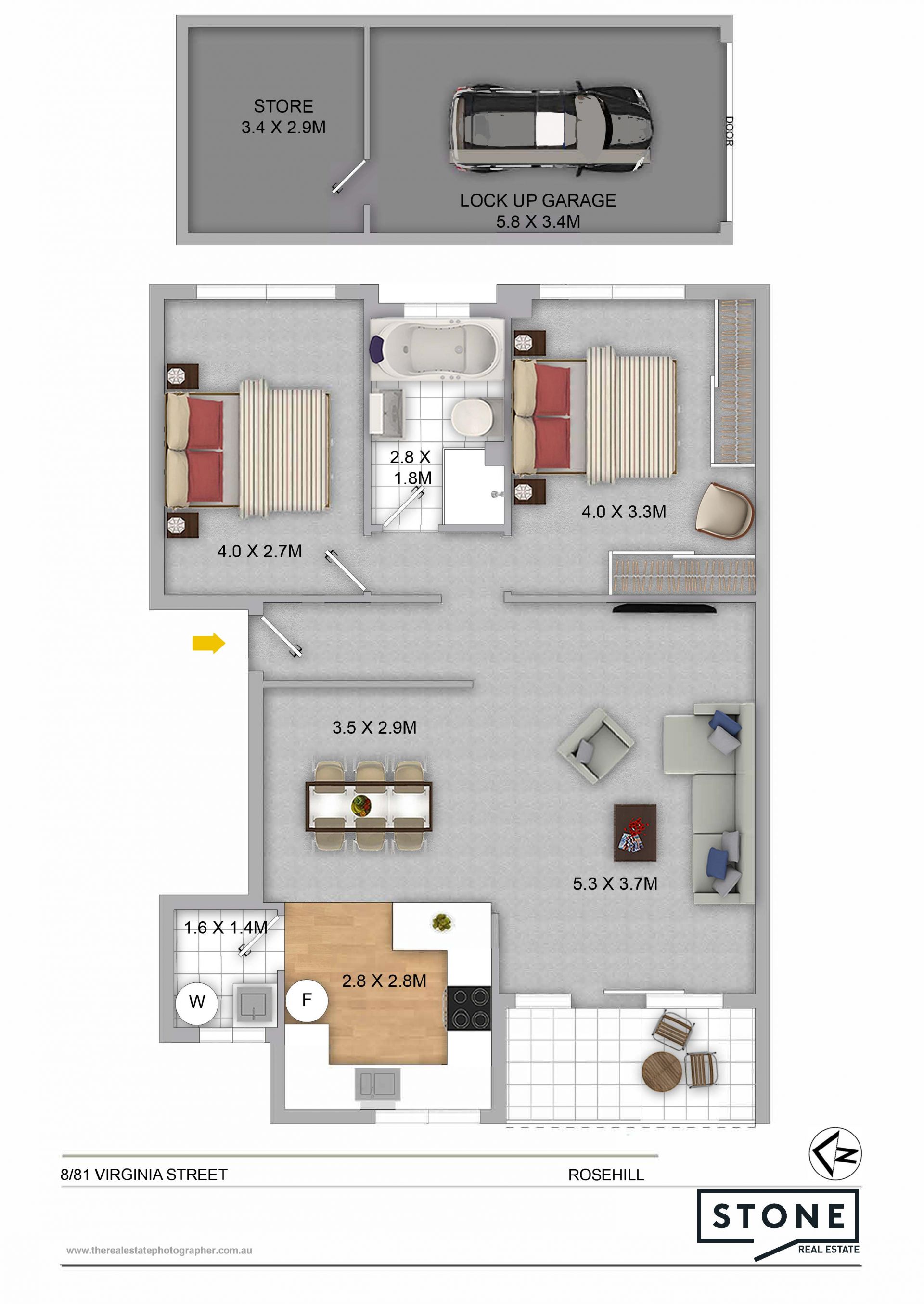 Oversized Apartment