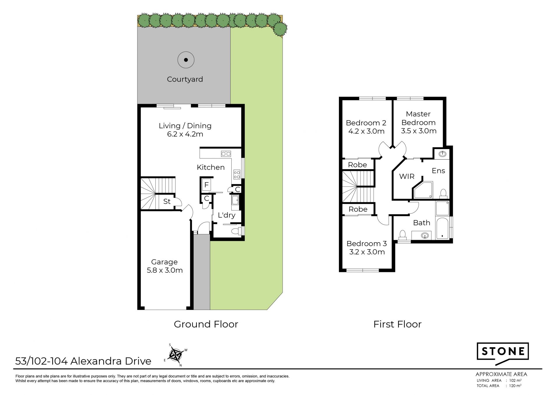 Beautifully renovated 3-bedroom Townhouse in the heart of Highland Park