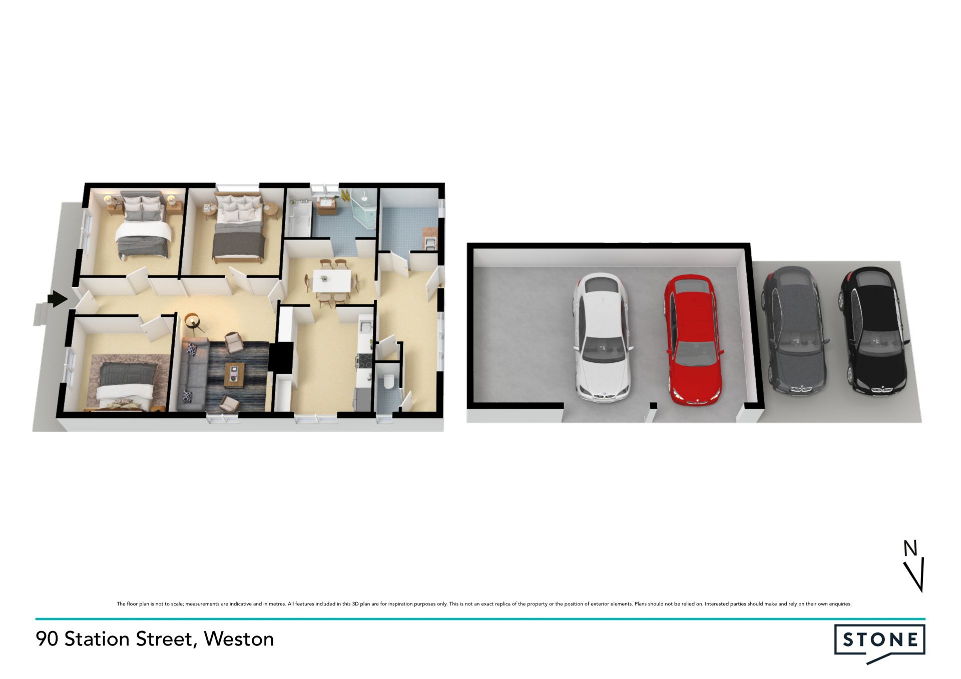 Renovation project with side access