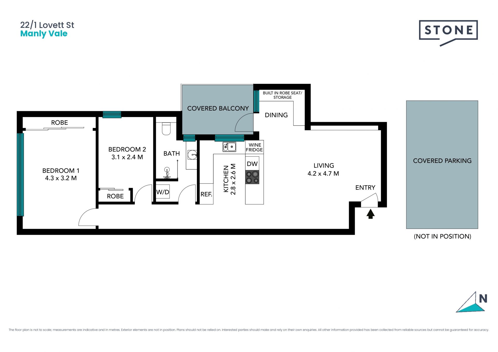 Beautifully renovated top floor apartment