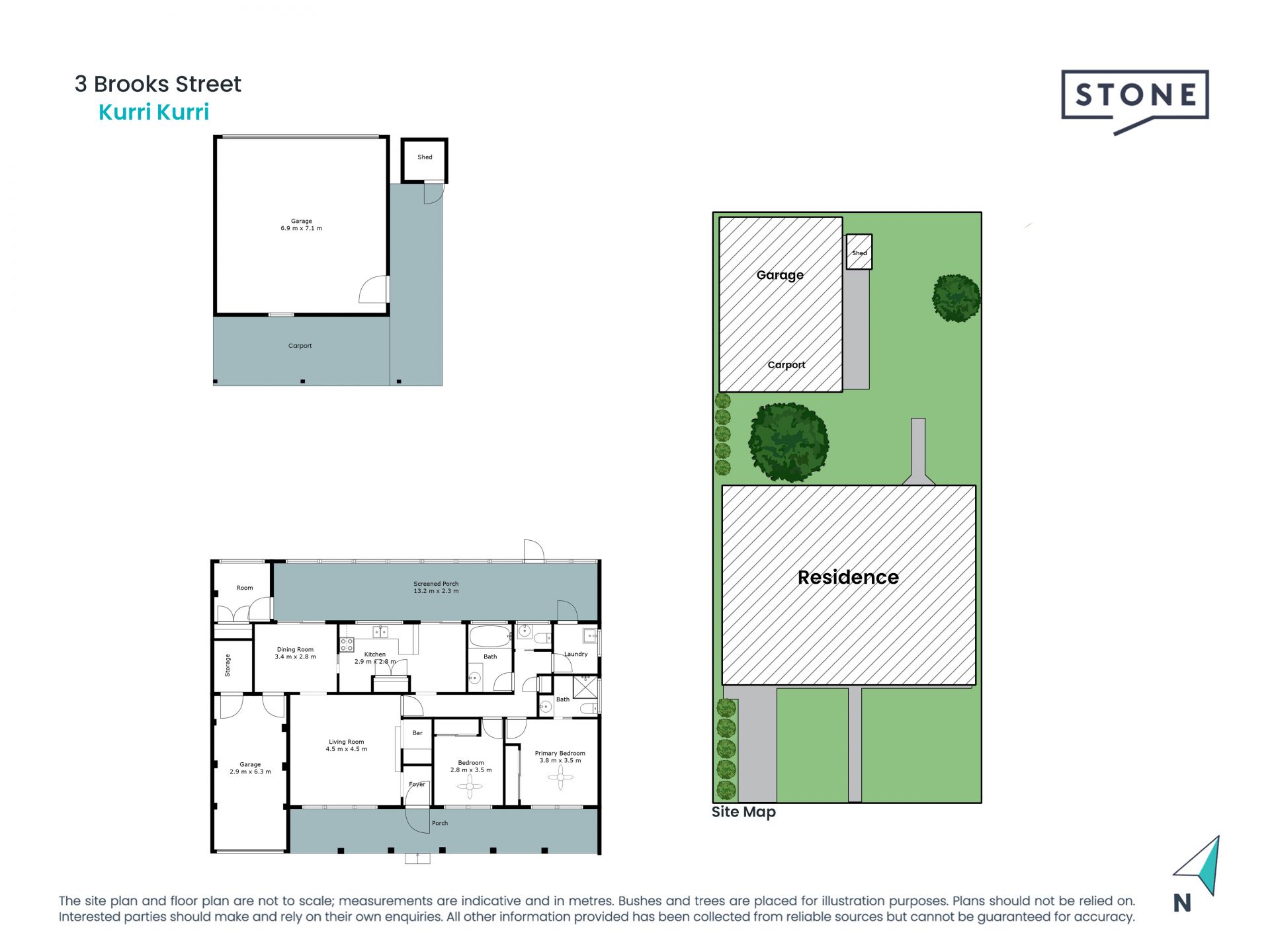 Convenient Sound Brick Home with Dual Access Surrounded by Nature and Parks