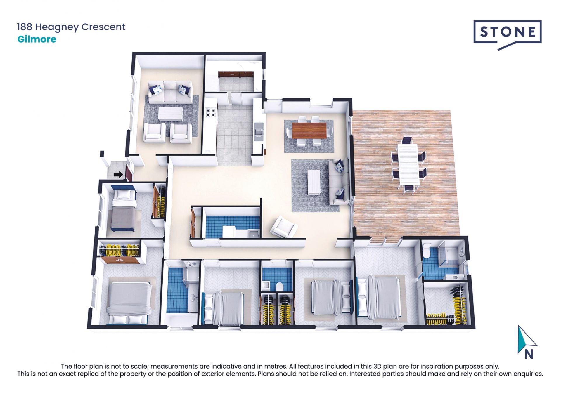Move-in ready living with modern inclusions in Gilmore