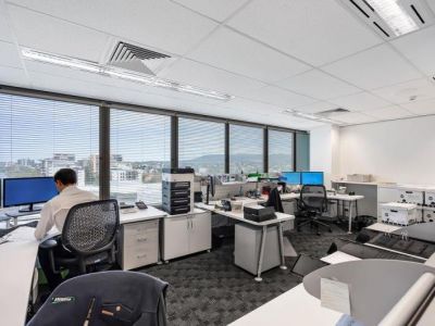 SPEC SUITE OFFICE WITH SWEEPING RIVER VIEWS