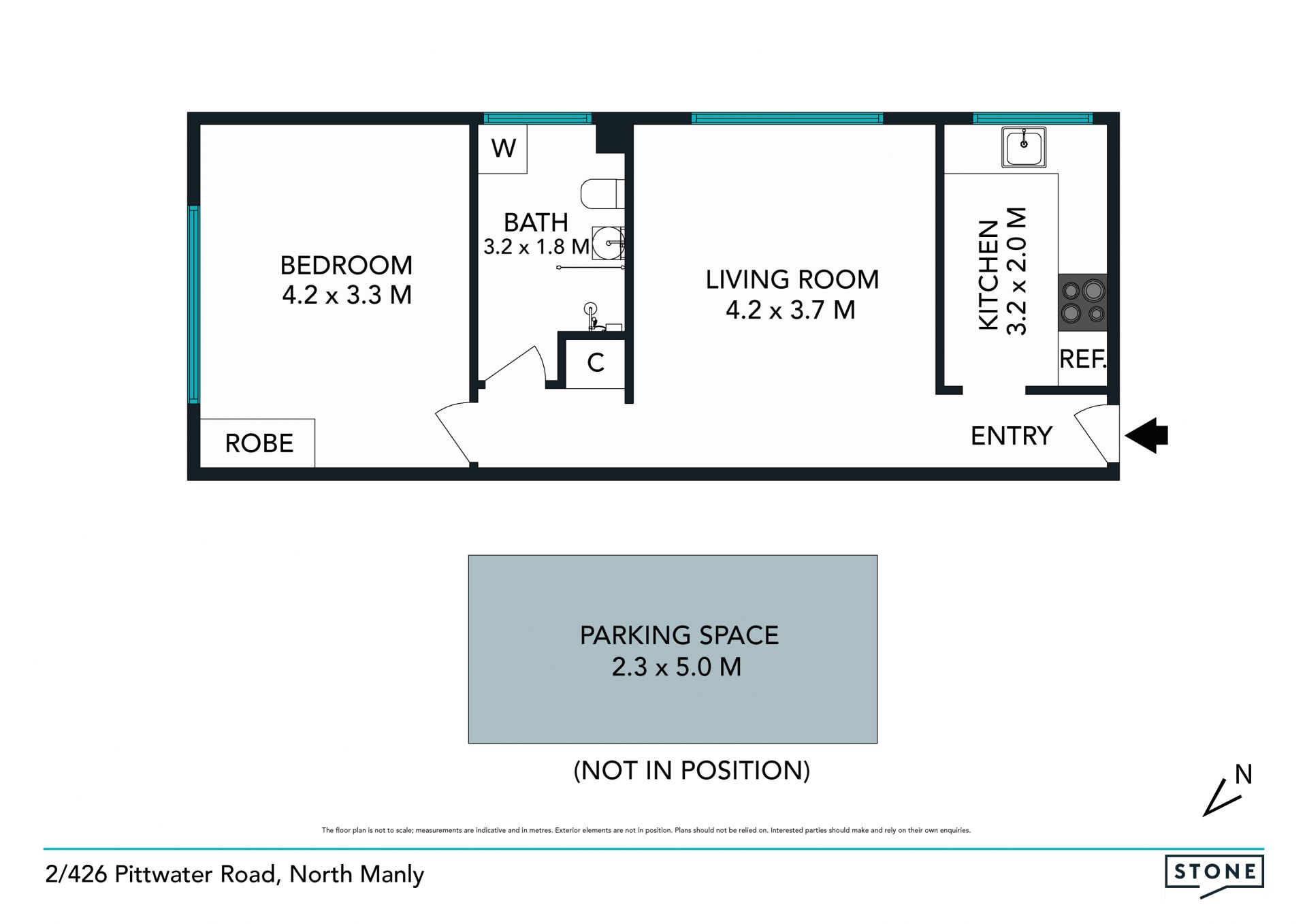 Contemporary convenience in central spot