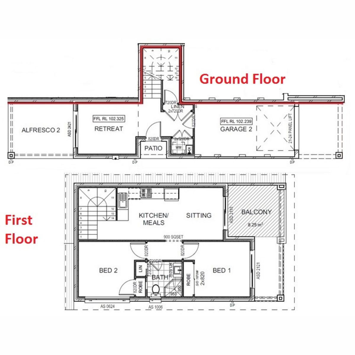 Brand New Two Bedroom Duplex with Ducted Air Conditioning