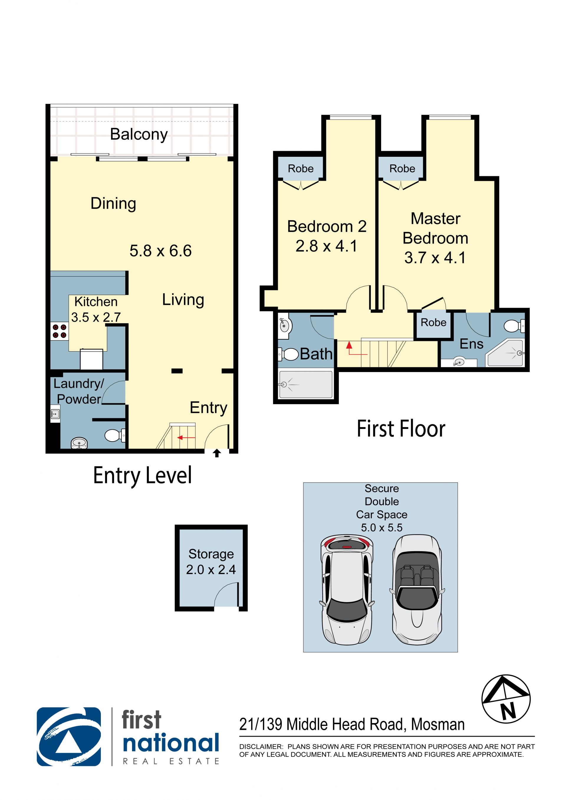 Fabulous 2 Storey Apartment in Mosman!