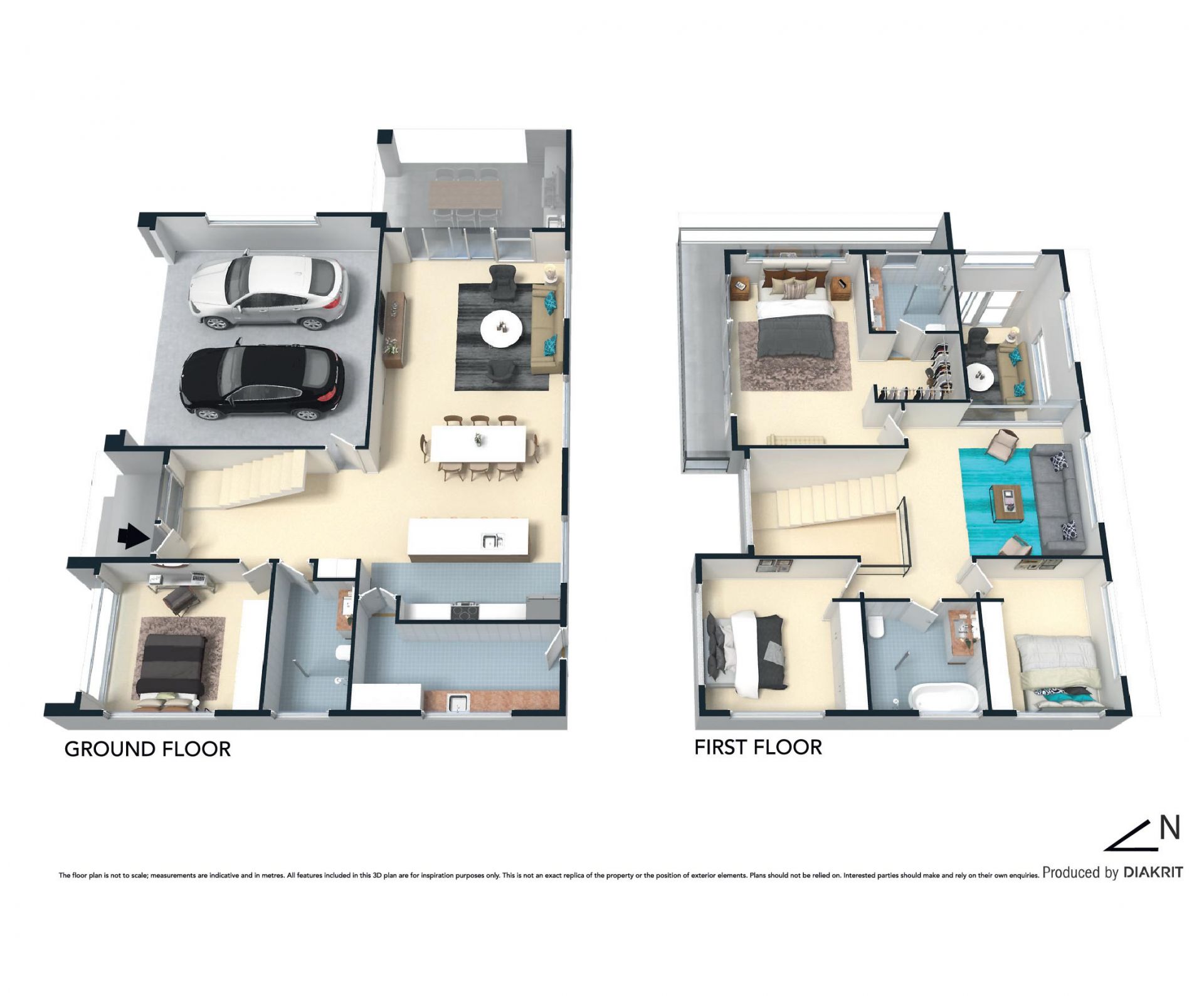 Perfect blend of modern family life and open plan living