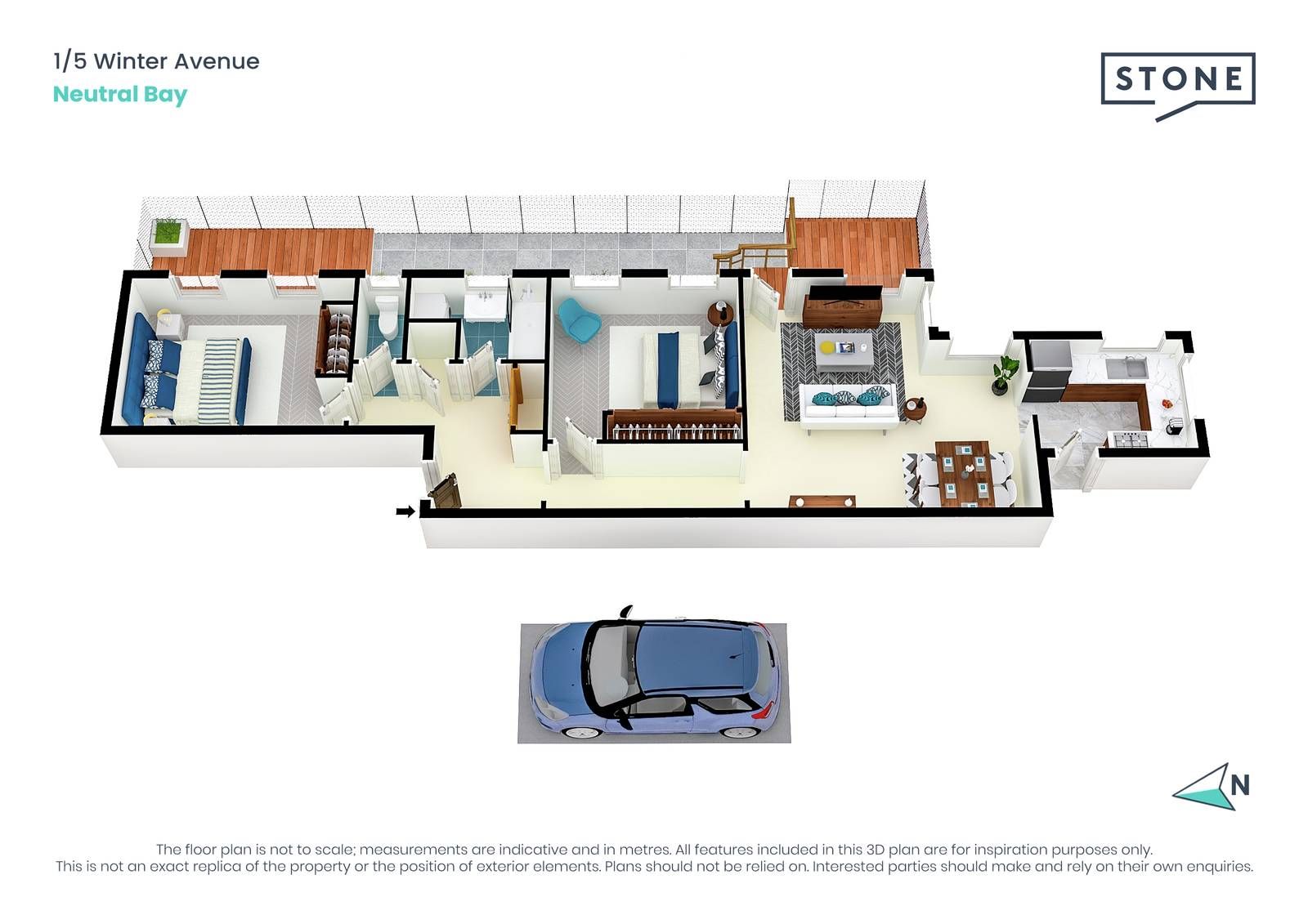 Charming Courtyard Apartment with City Views

DEPOSIT TAKEN