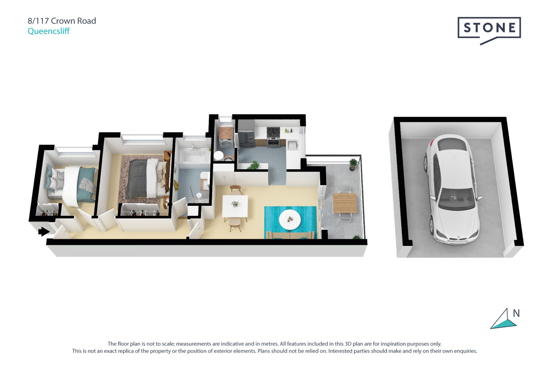 Amazing beachside apartment with expansive views