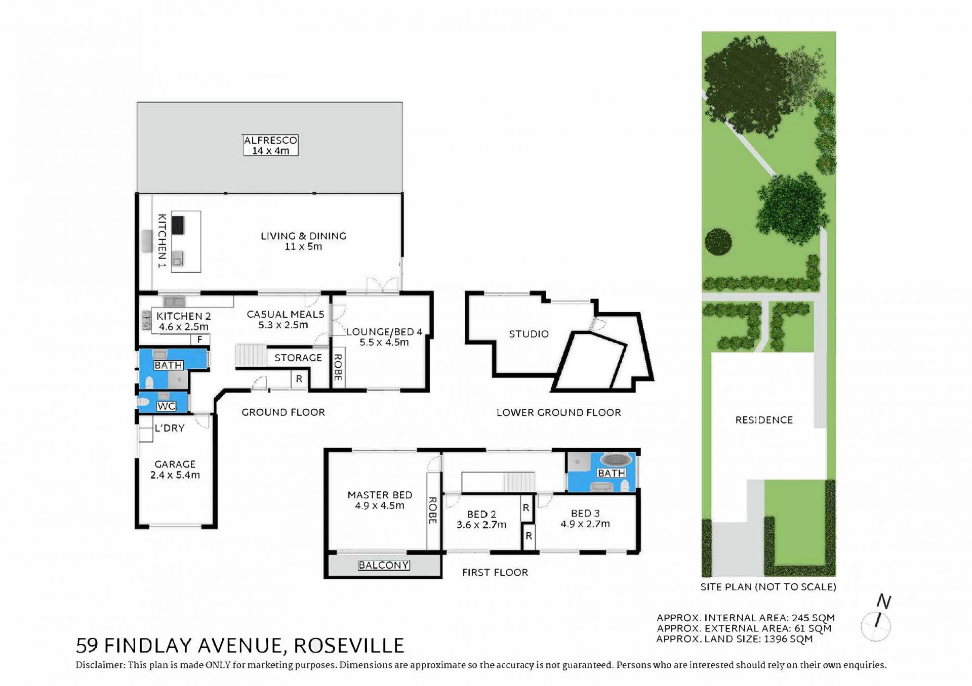 Family Living in a Prized Roseville Location