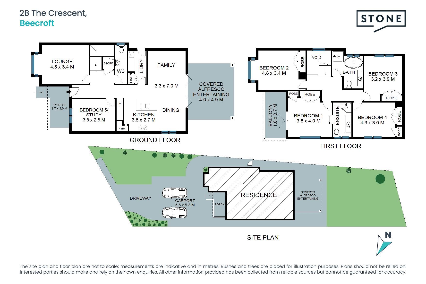 Modern family home a within 400m of Beecroft Public, 700m to Cheltenham Girls High