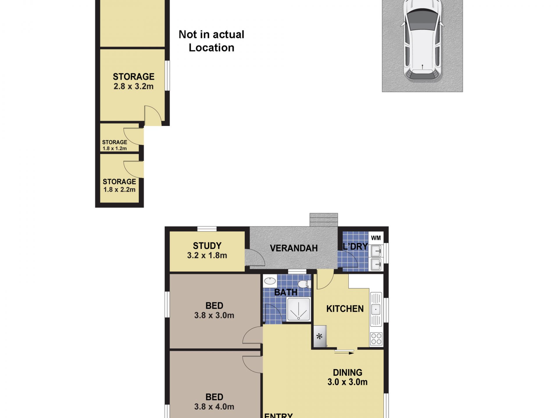 1195m2 Block - 30m frontage - R2 Zoning