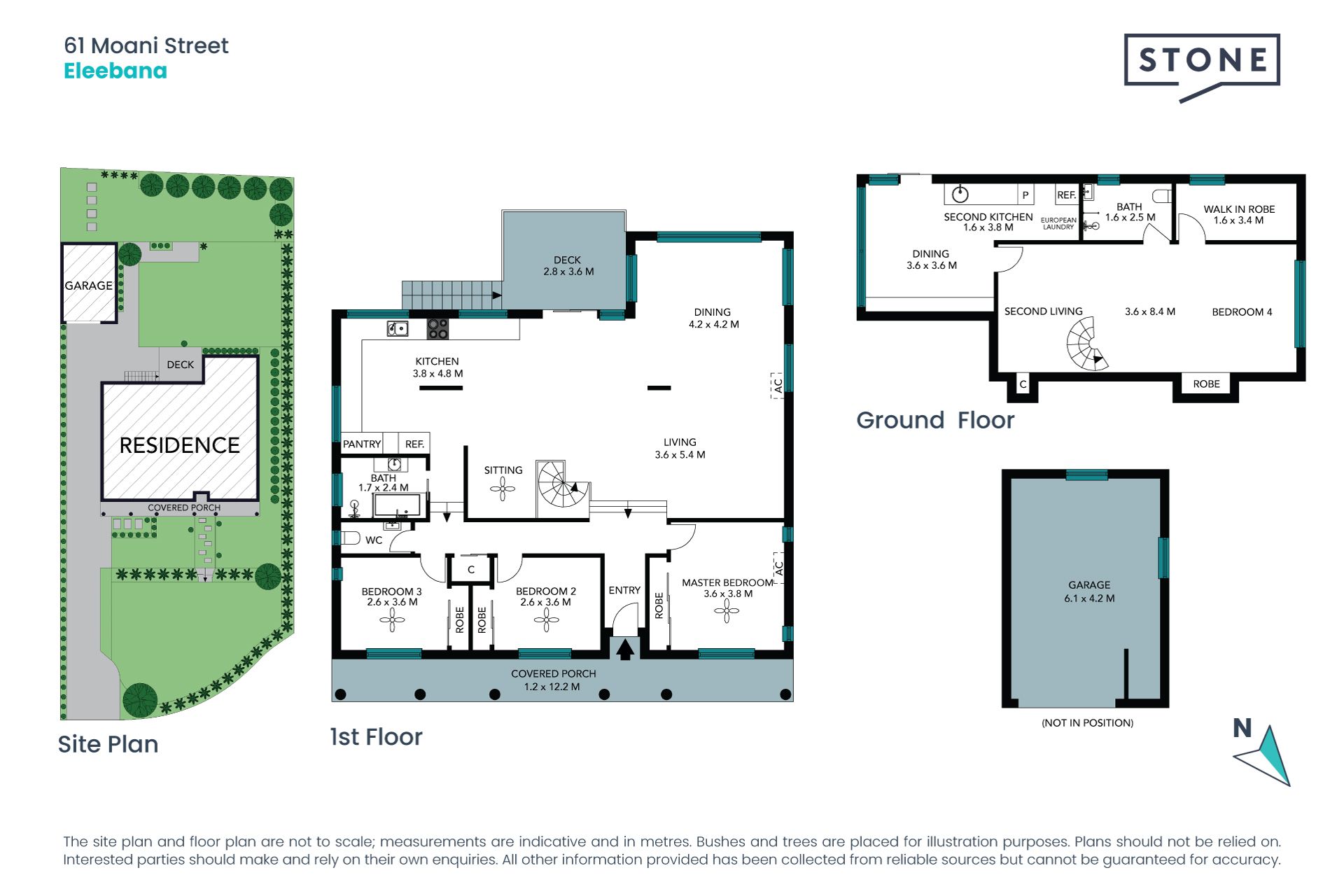 Elegant serenity/elegance and luxury with separate living spaces