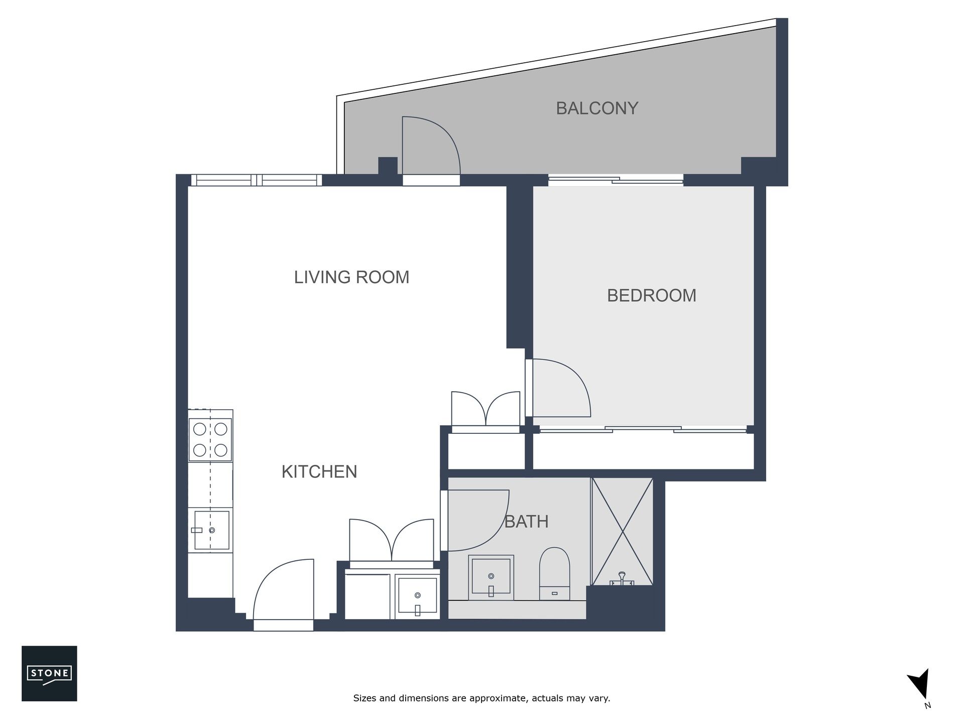 Brand new one bedroom apartment in superb location