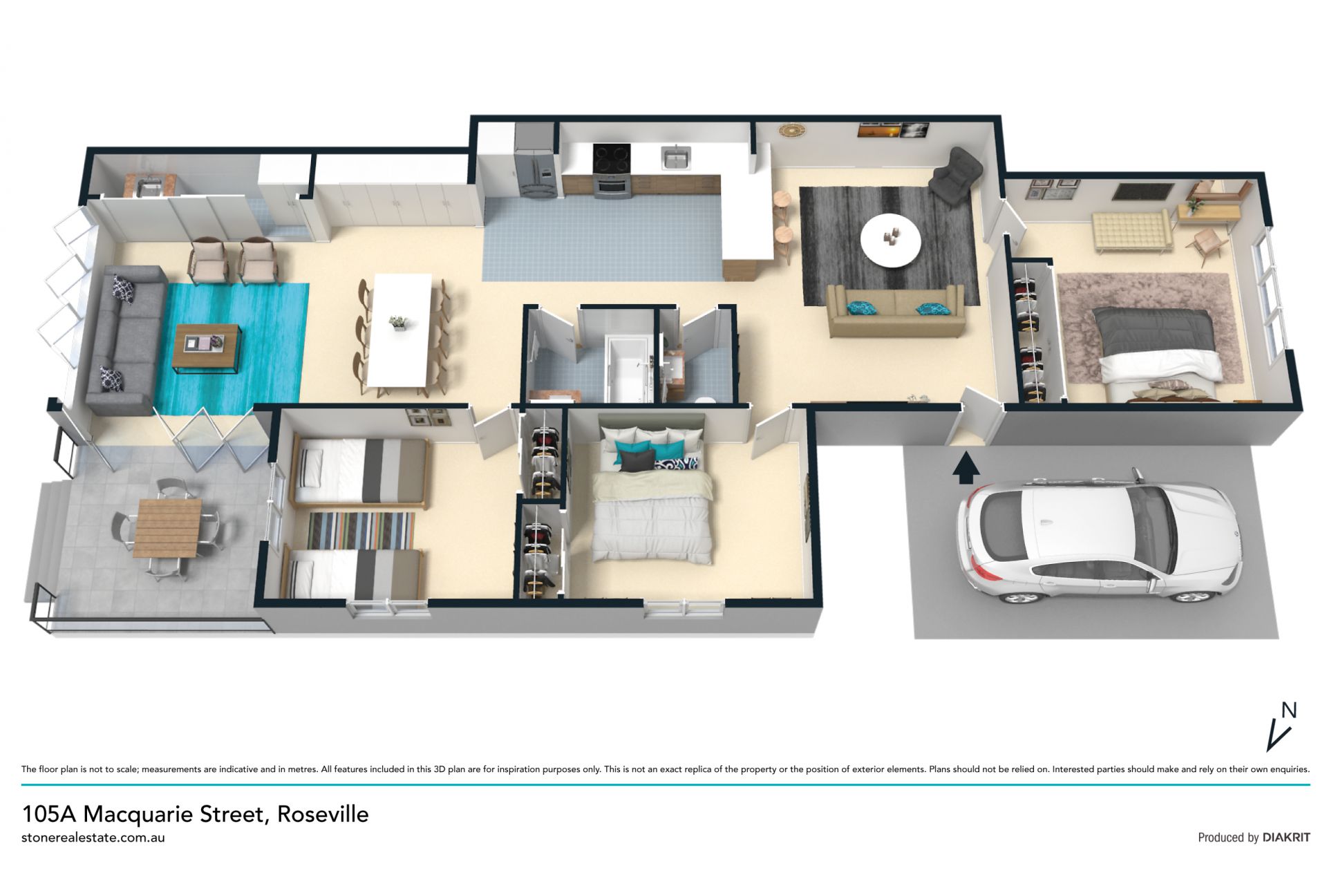 Stunning semi in convenient lifestyle address