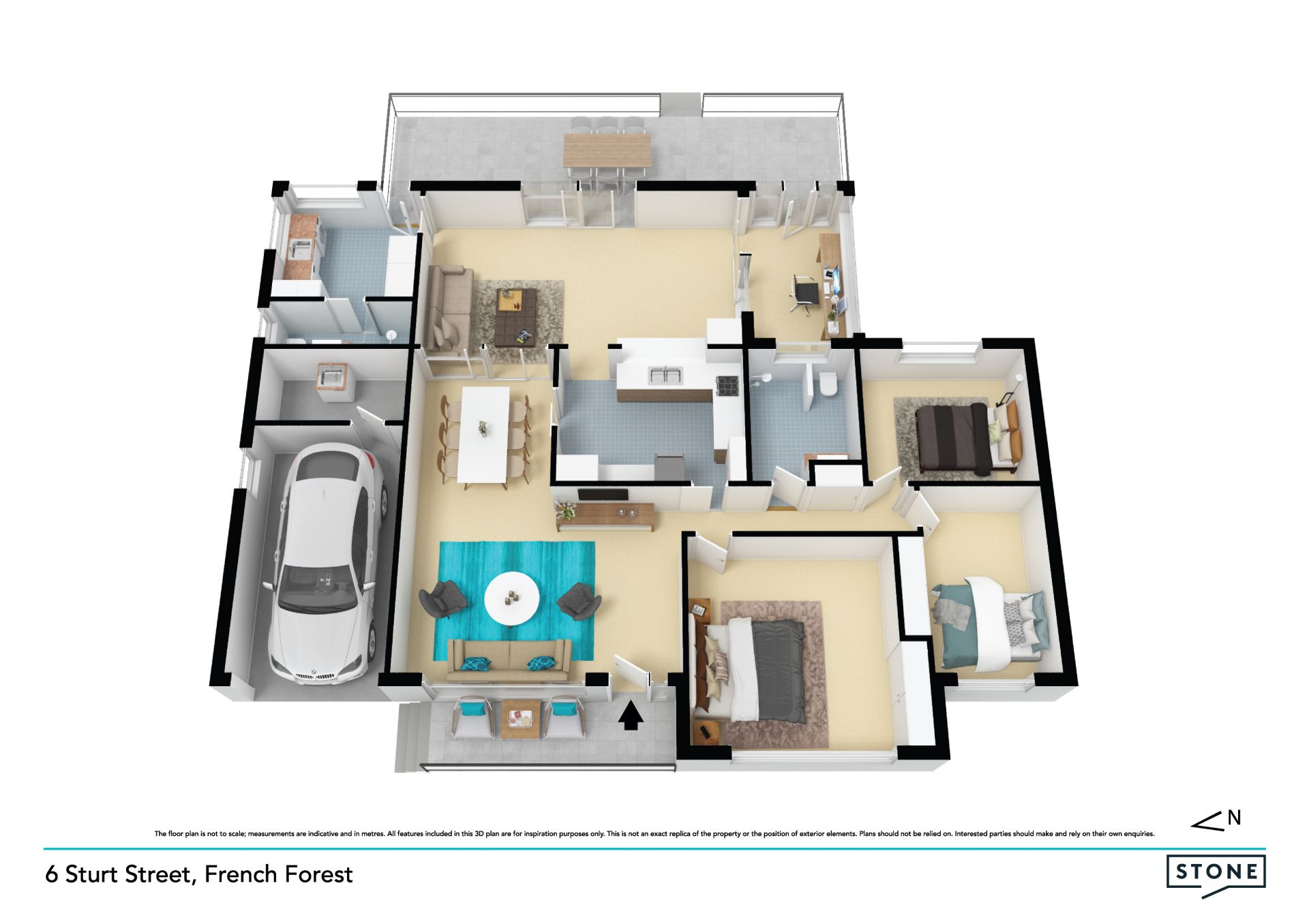 Inviting solid brick family home on large near level block