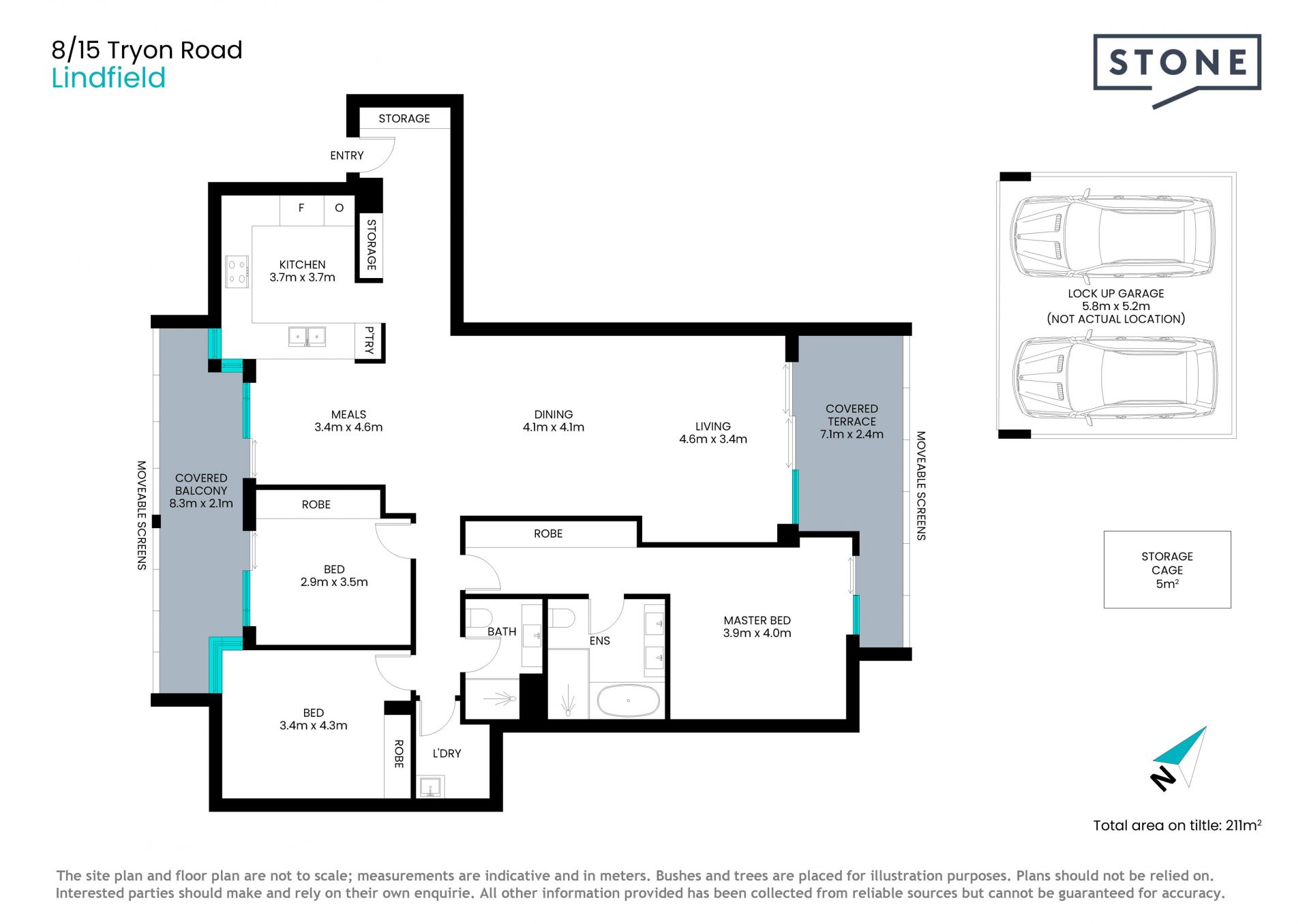 Spectacular Mirvac apartment on the village fringe