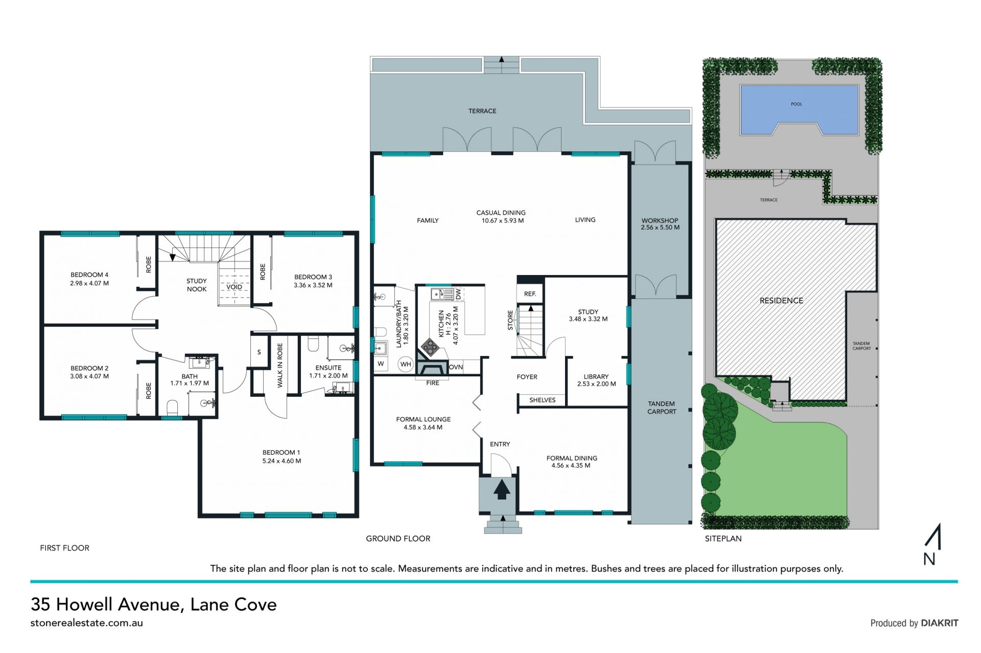 Family living in a convenient location
